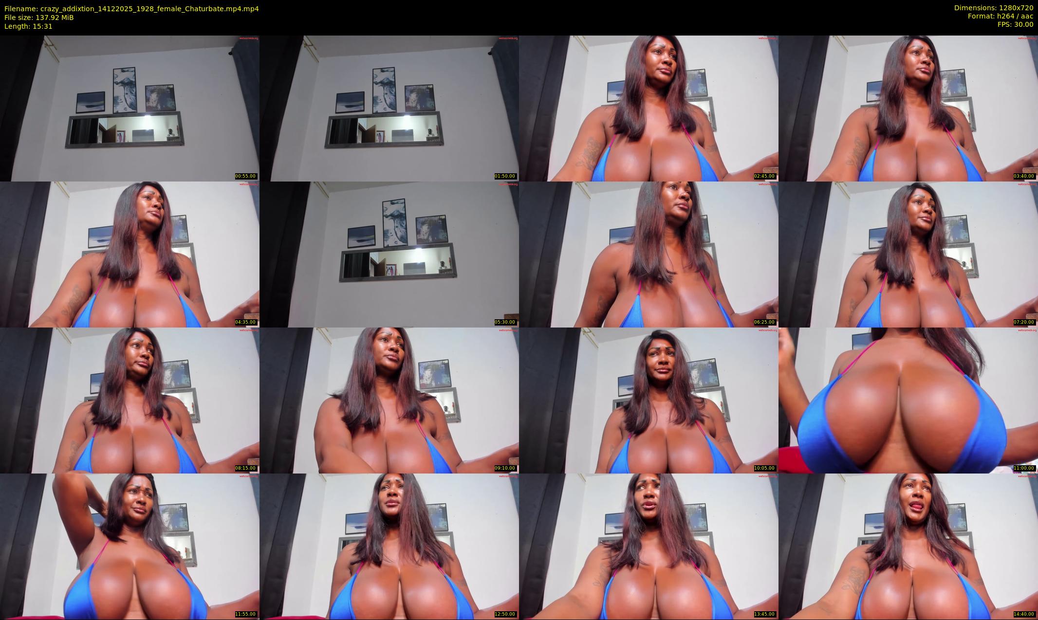 crazy_addixtion — 16 minute Chaturbate female cam show recording, 720p, Dec 14, 2025