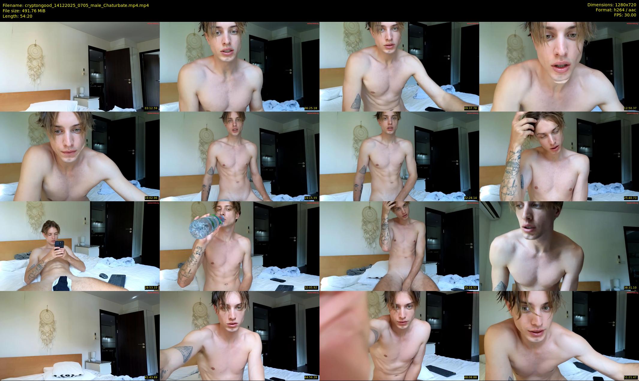 cryptongood — 55 minute Chaturbate male cam show recording, 720p, Dec 14, 2025