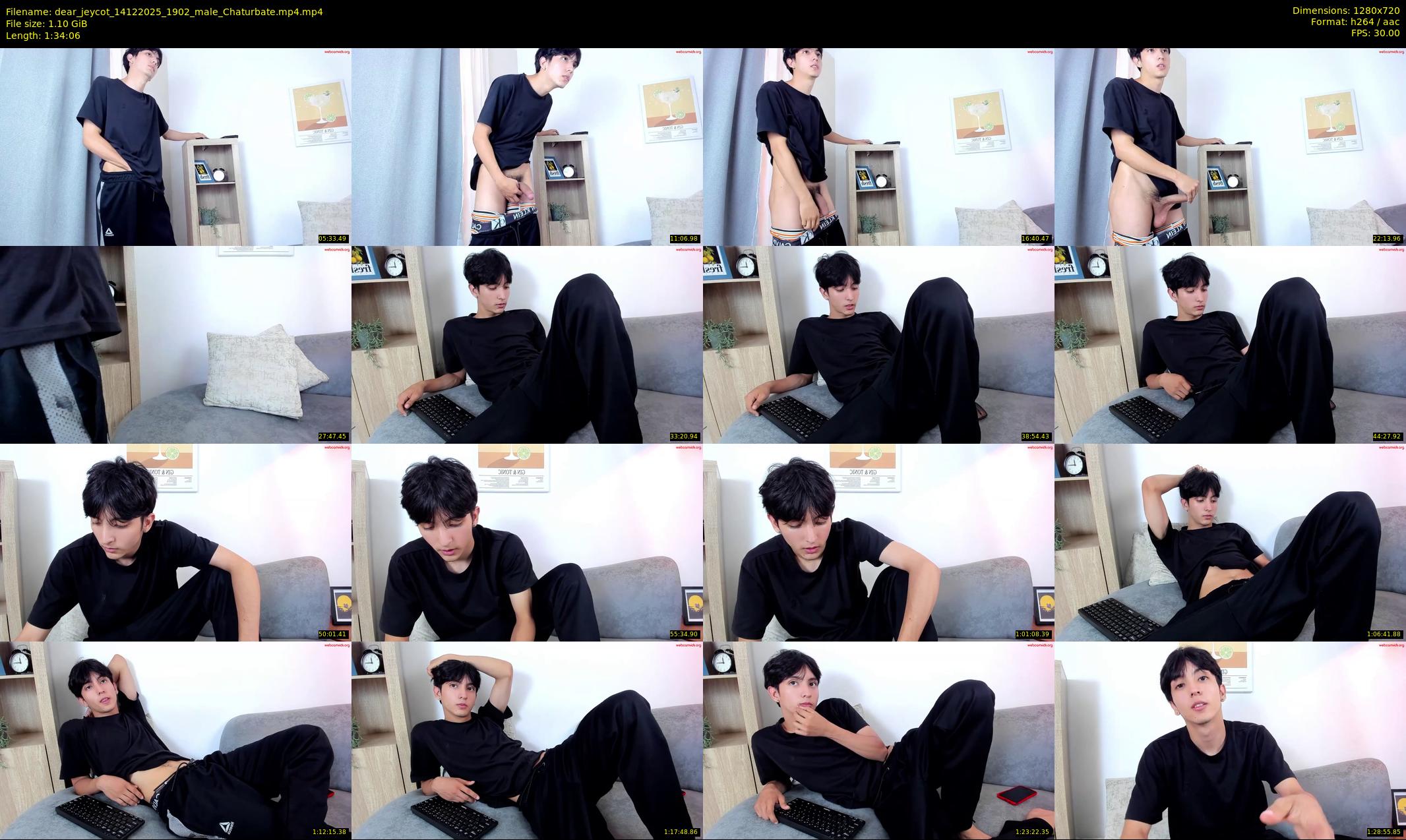 dear_jeycot — 95 minute Chaturbate male cam show recording, 720p, Dec 14, 2025