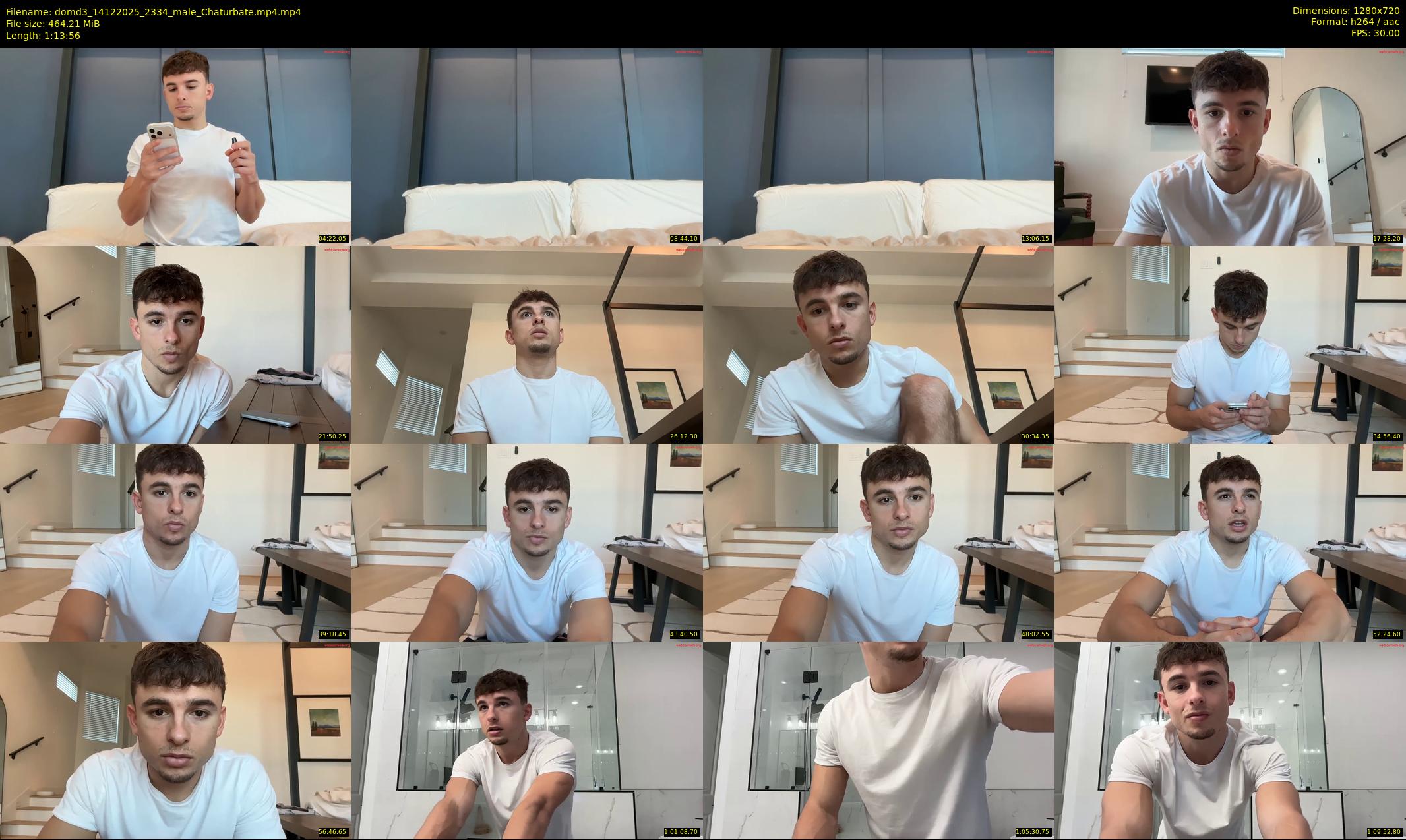 domd3 — 74 minute Chaturbate male cam show recording, 720p, Dec 14, 2025