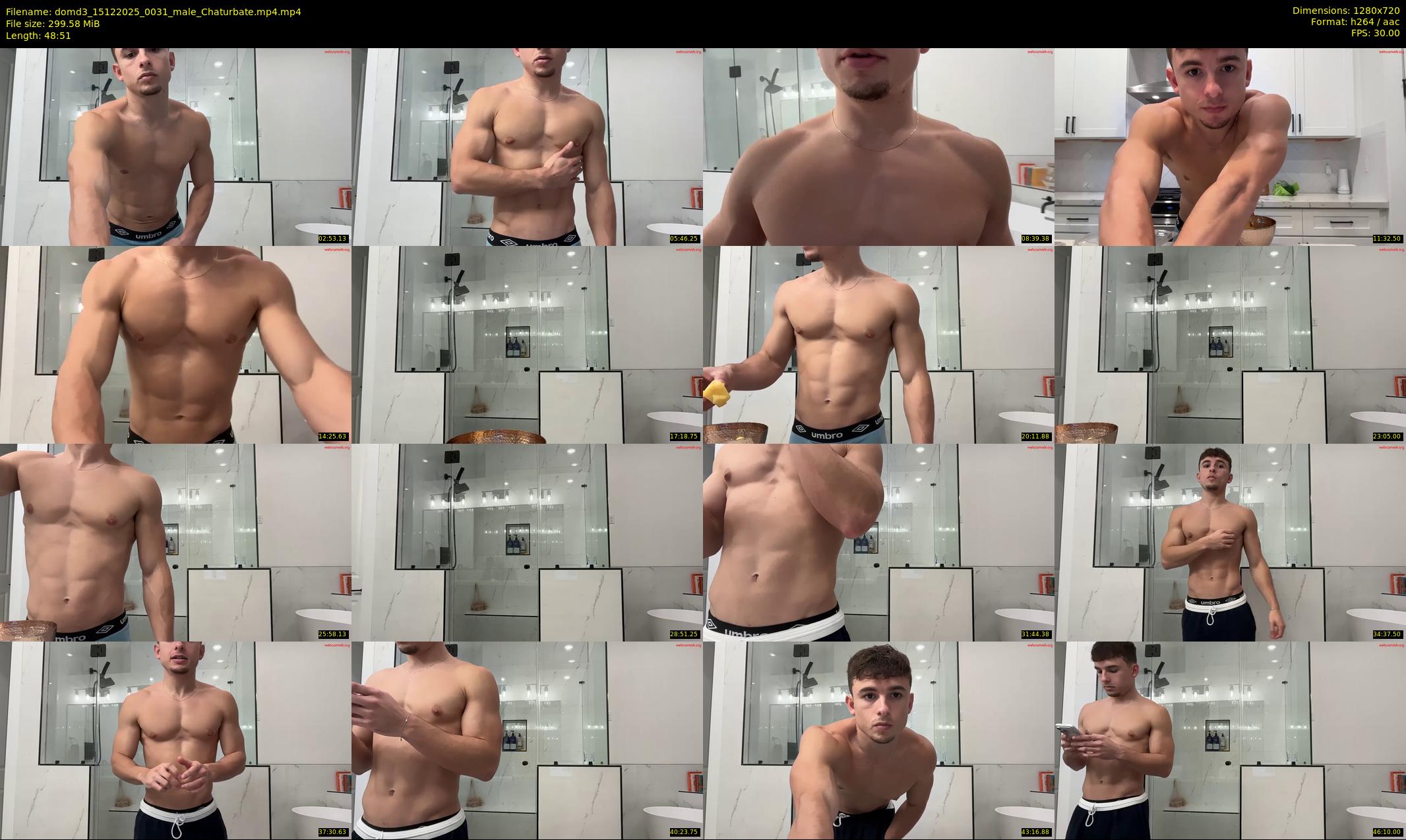 domd3 — 49 minute Chaturbate male cam show recording, 720p, Dec 15, 2025