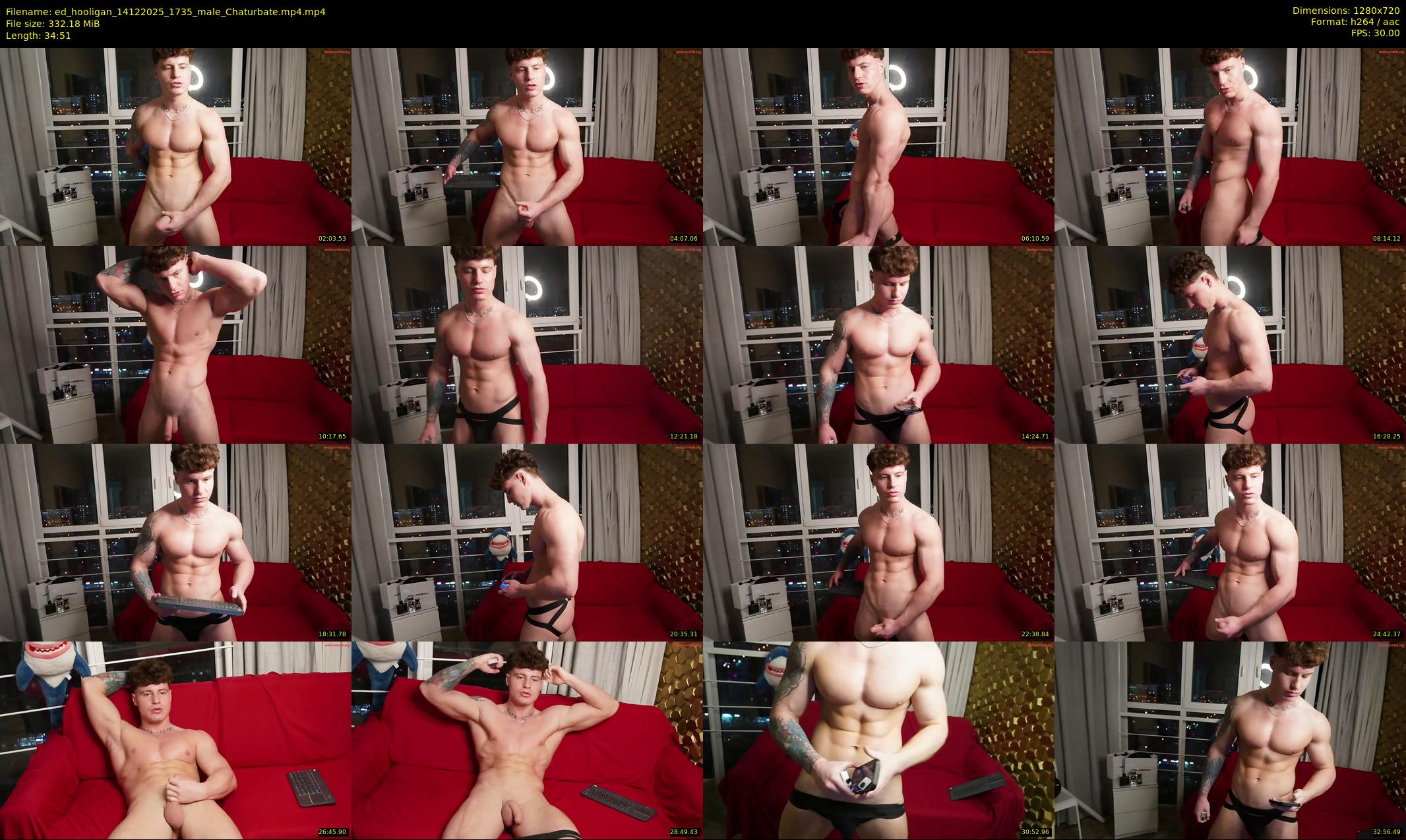 ed_hooligan — 35 minute Chaturbate male cam show recording, 720p, Dec 14, 2025
