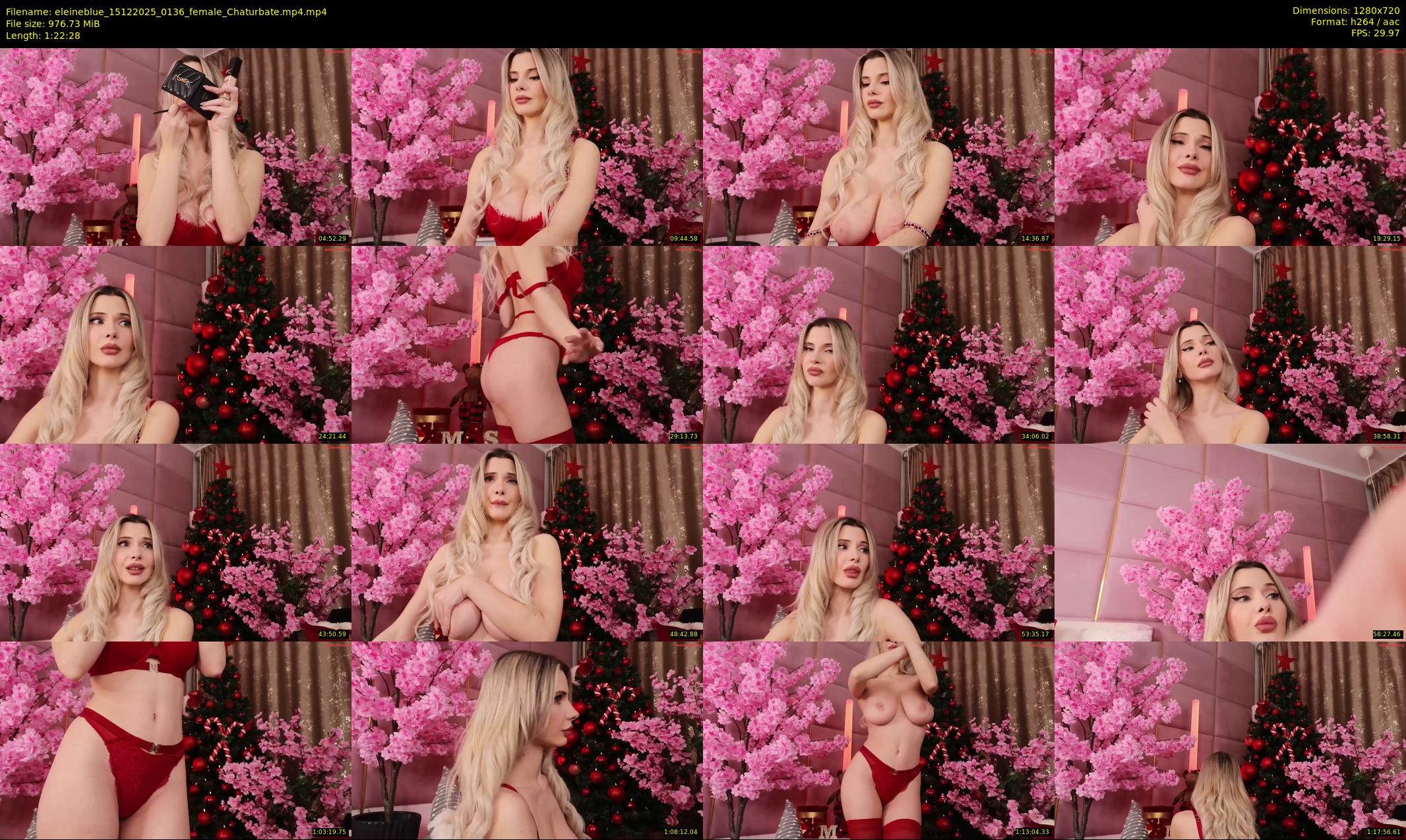 eleineblue — 83 minute Chaturbate female cam show recording, 720p, Dec 15, 2025