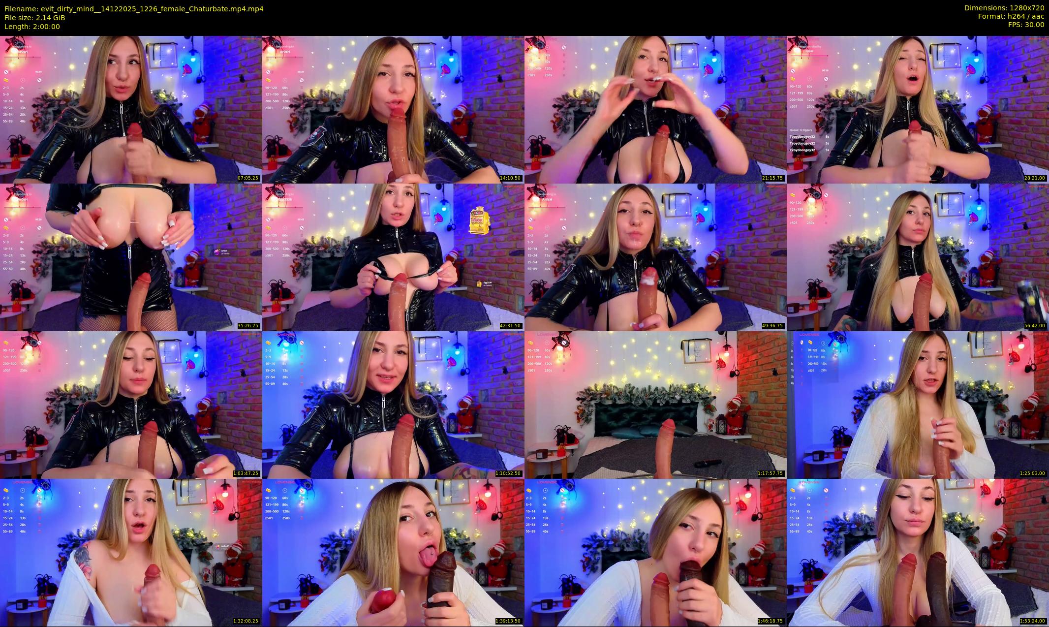 evit_dirty_mind_ — 120 minute Chaturbate couple cam show recording, 720p, Dec 14, 2025