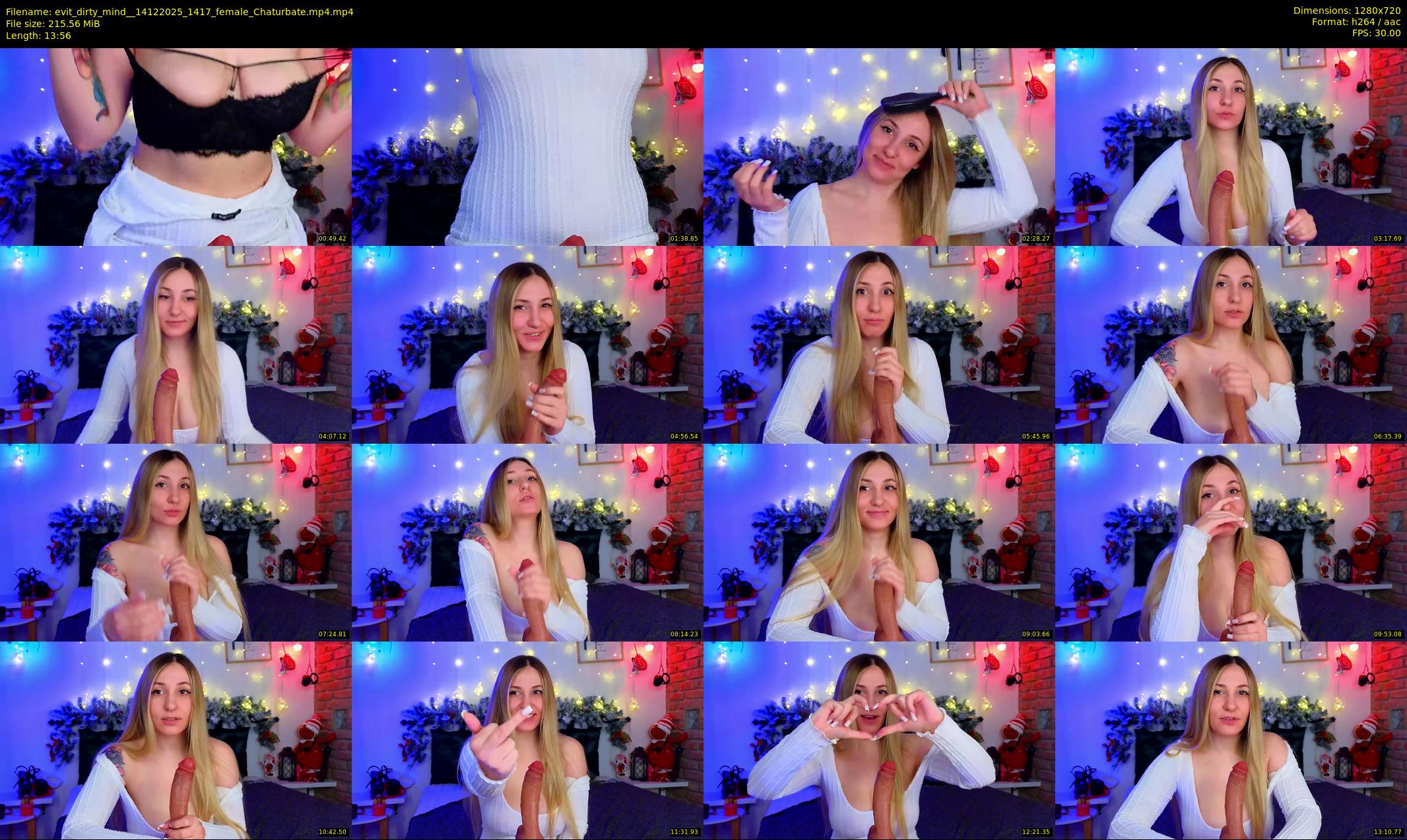evit_dirty_mind_ — 14 minute Chaturbate couple cam show recording, 720p, Dec 14, 2025
