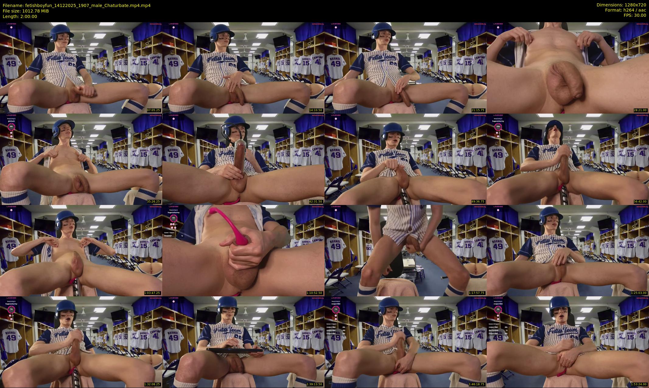 fetishboyfun — 120 minute Chaturbate male cam show recording, 720p, Dec 14, 2025