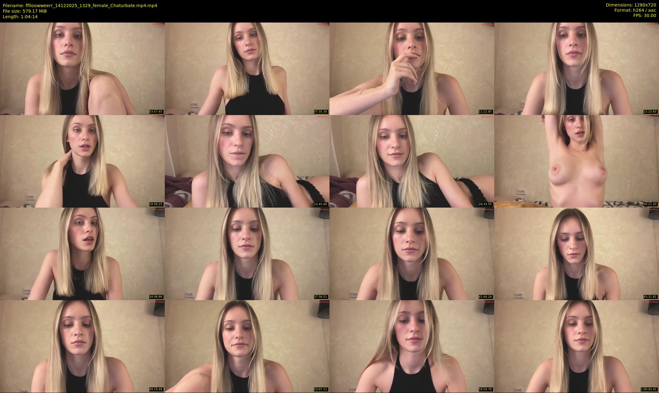 fflloowweerr — 65 minute Chaturbate couple cam show recording, 720p, Dec 14, 2025