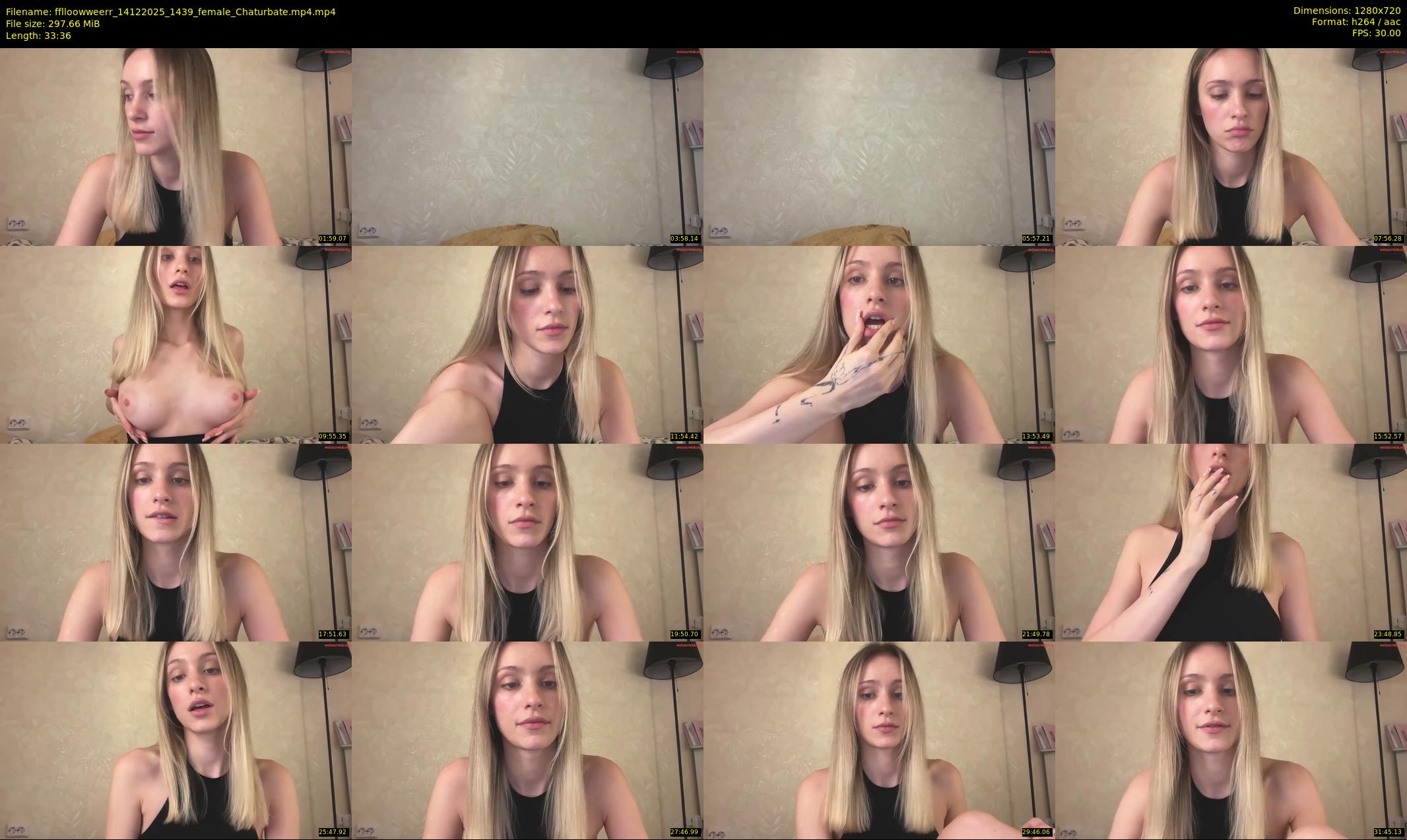 fflloowweerr — 34 minute Chaturbate couple cam show recording, 720p, Dec 14, 2025