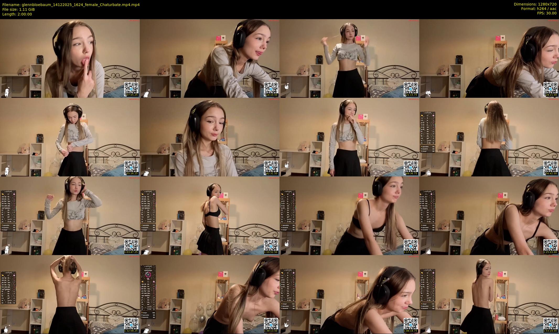 glennbloebaum — 120 minute Chaturbate female cam show recording, 720p, Dec 14, 2025