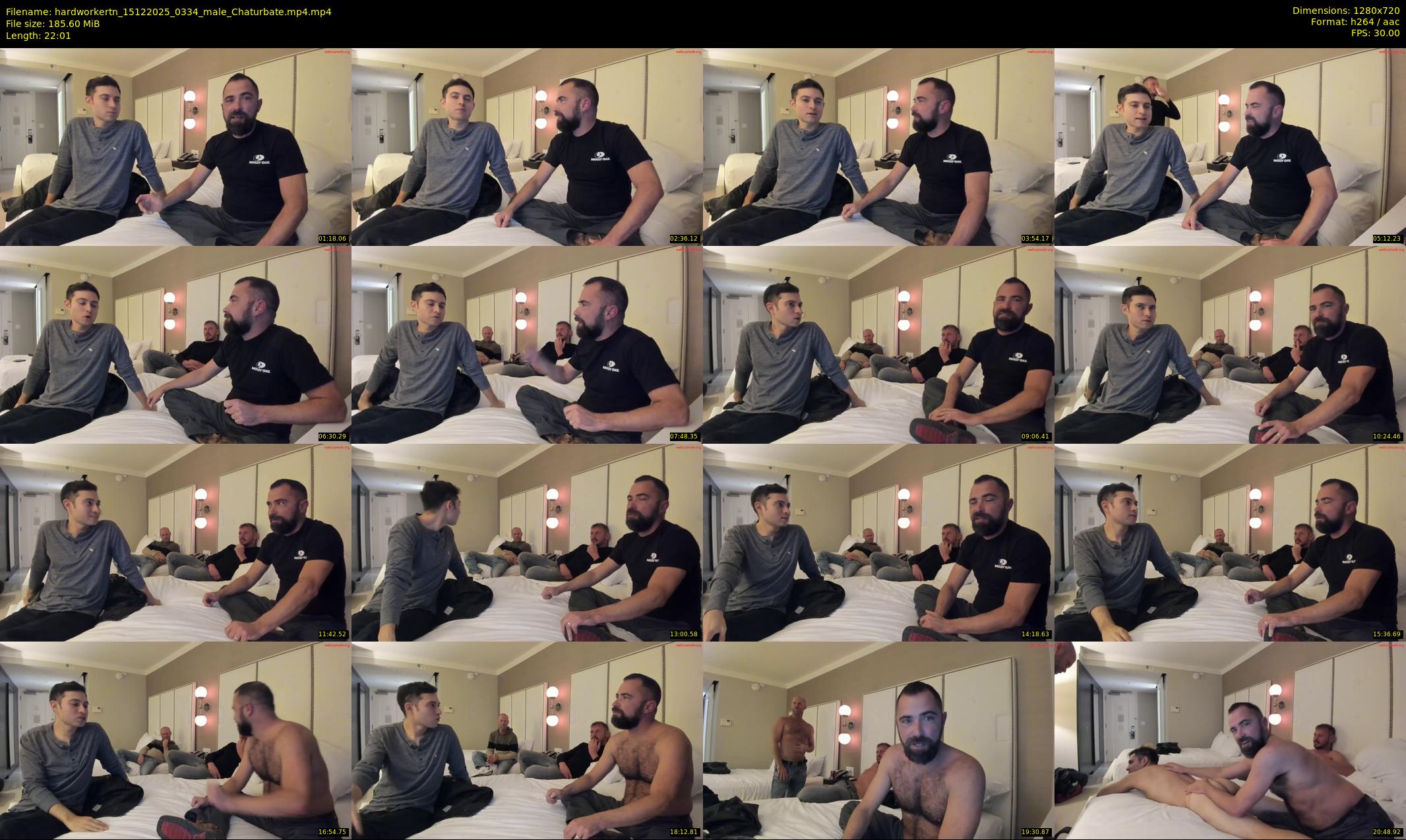 hardworkertn — 23 minute Chaturbate male cam show recording, 720p, Dec 15, 2025