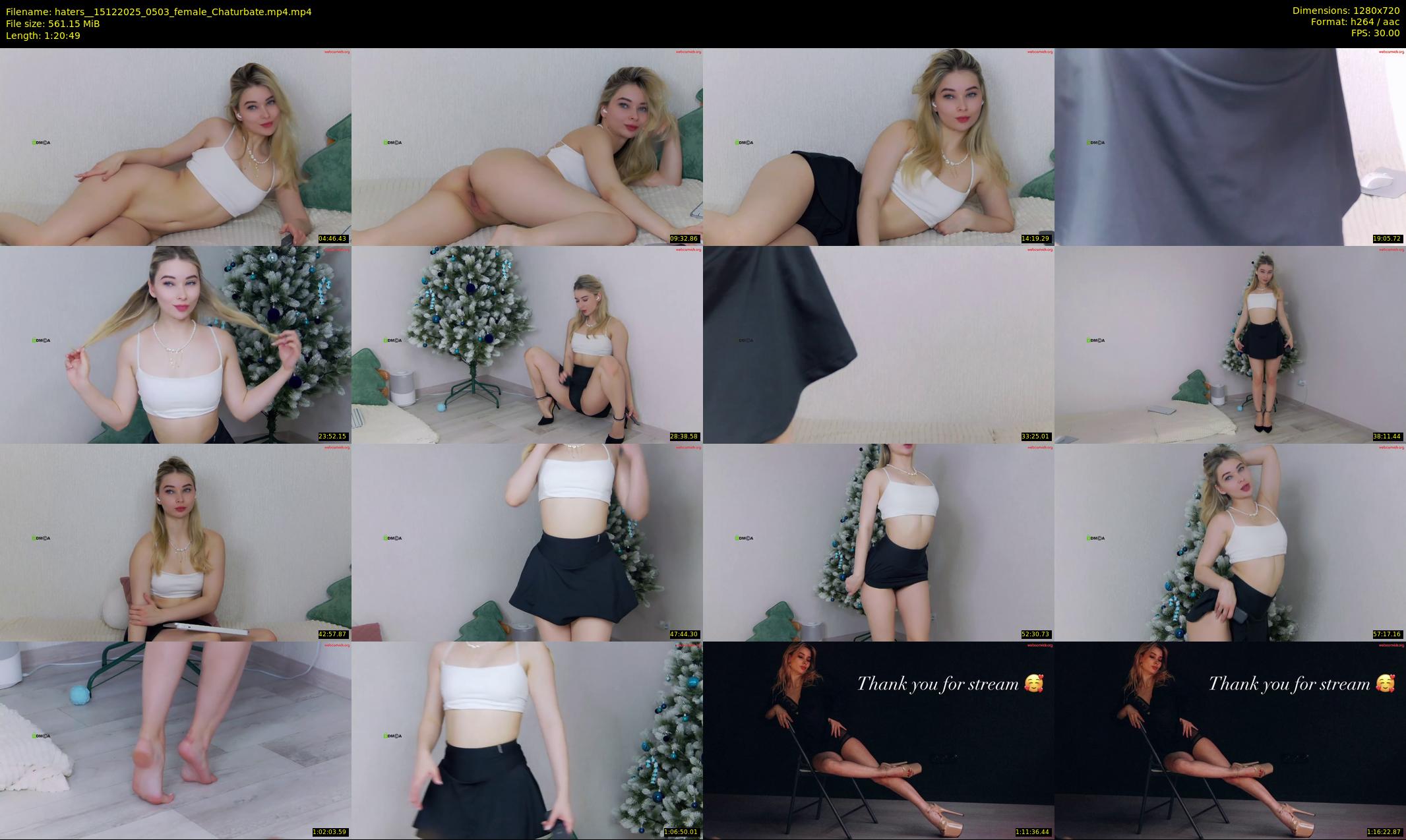 haters_ — 81 minute Chaturbate female cam show recording, 720p, Dec 15, 2025