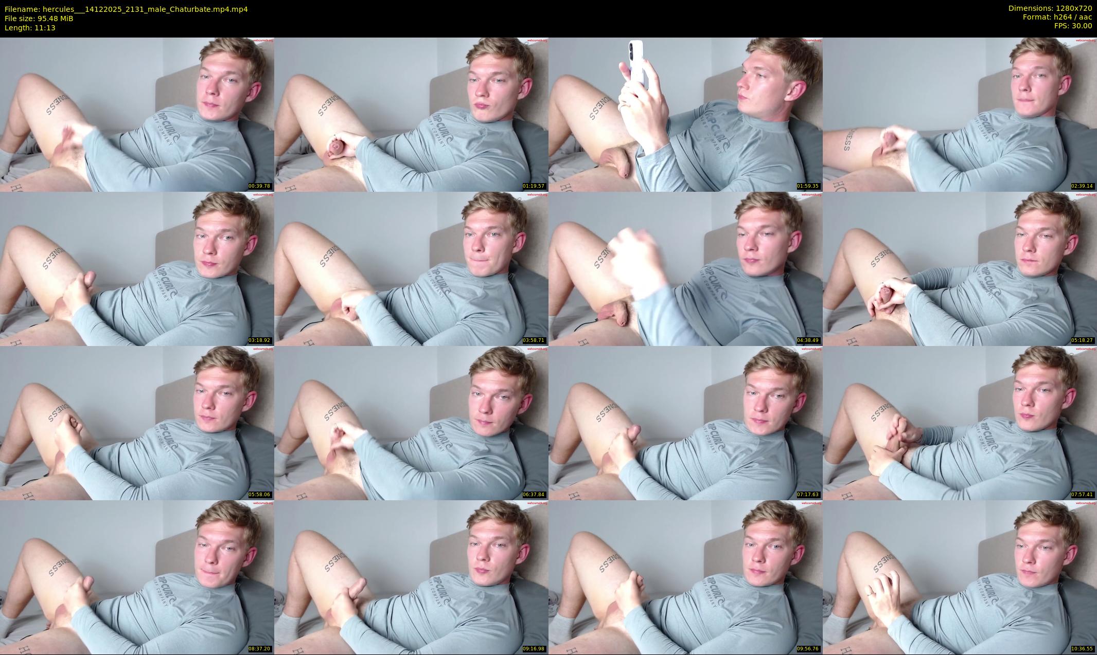 hercules__ — 12 minute Chaturbate male cam show recording, 720p, Dec 14, 2025