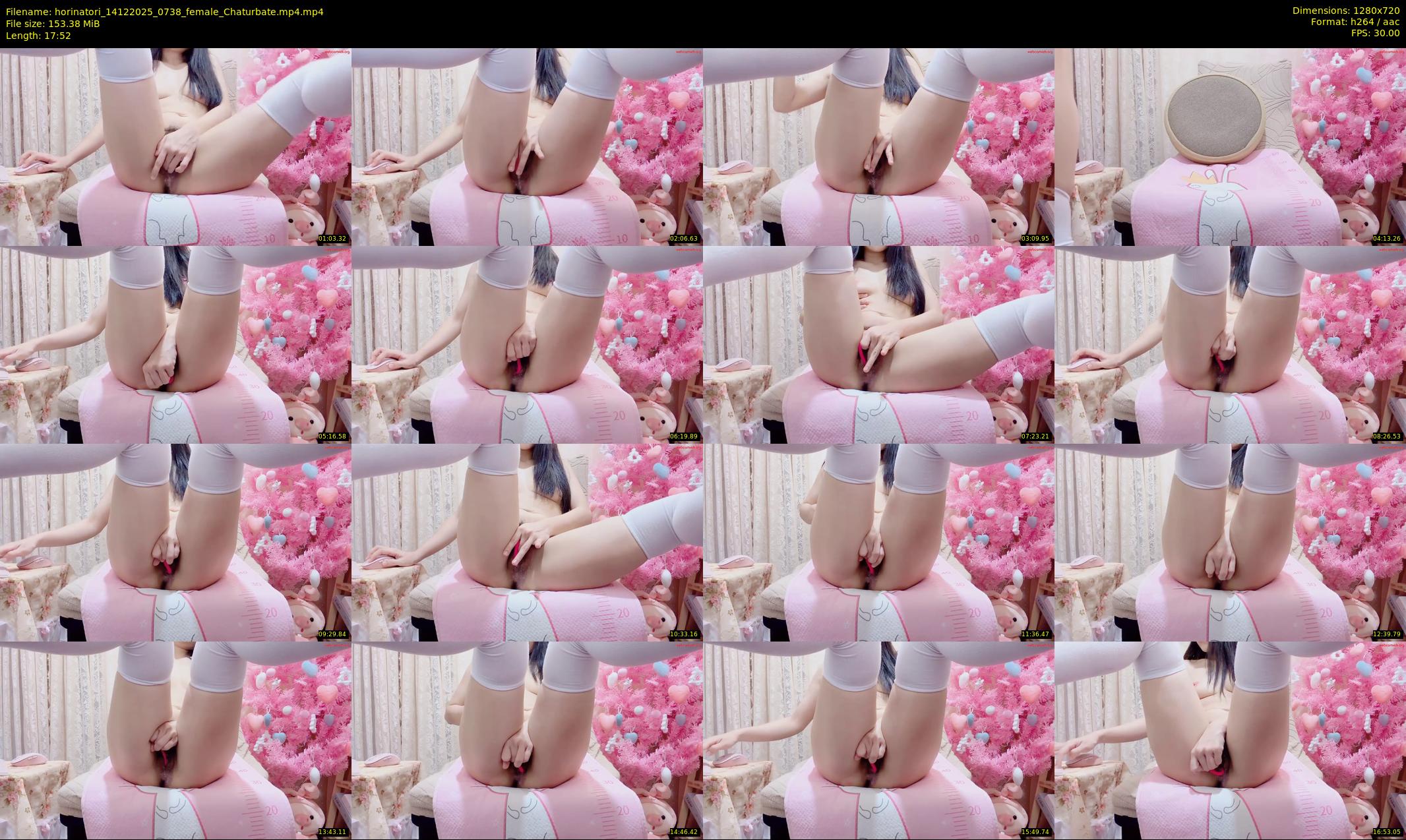 horinatori — 18 minute Chaturbate female cam show recording, 720p, Dec 14, 2025