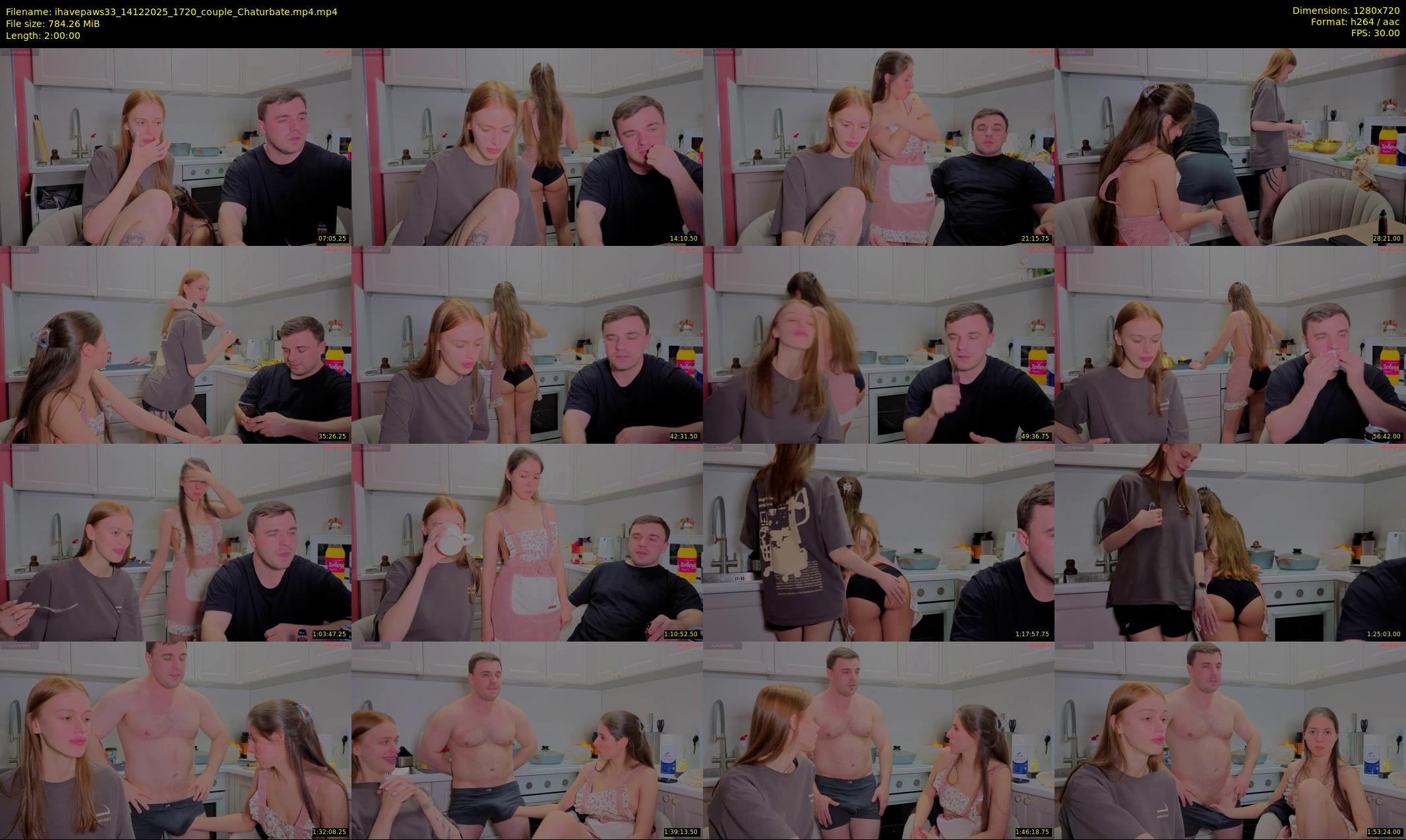 ihavepaws33 — 120 minute Chaturbate couple cam show recording, 720p, Dec 14, 2025