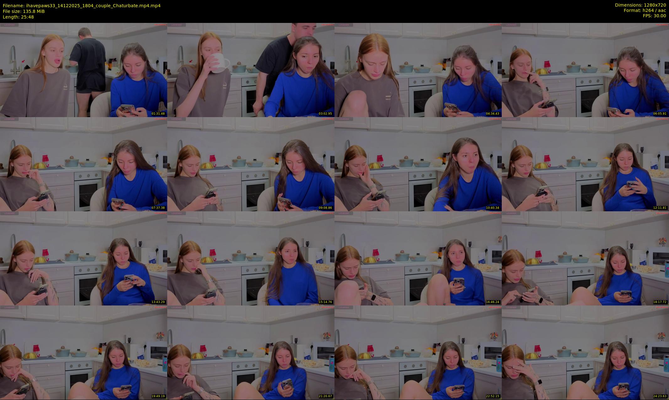 ihavepaws33 — 26 minute Chaturbate couple cam show recording, 720p, Dec 14, 2025