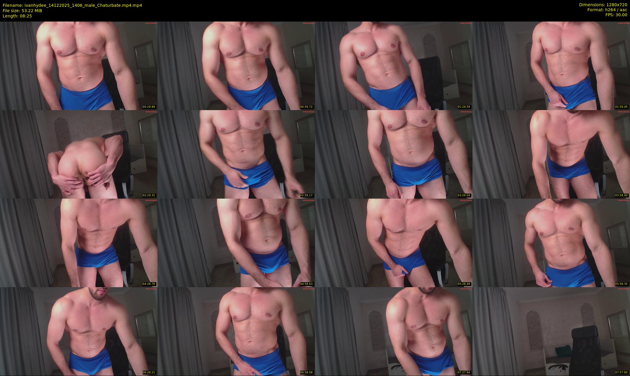 ivanhydee — 9 minute Chaturbate male cam show recording, 720p, Dec 14, 2025