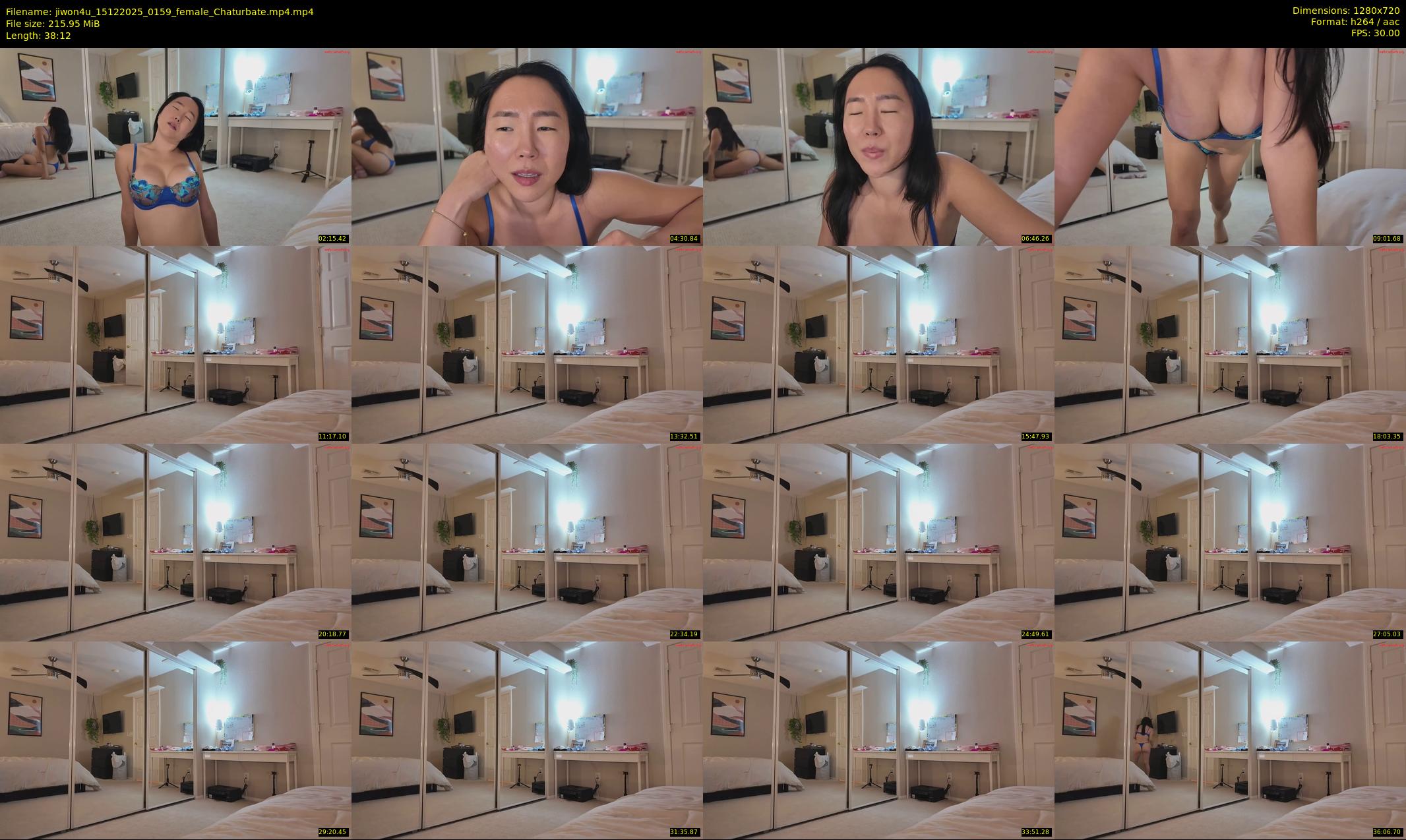 jiwon4u — 39 minute Chaturbate female cam show recording, 720p, Dec 15, 2025