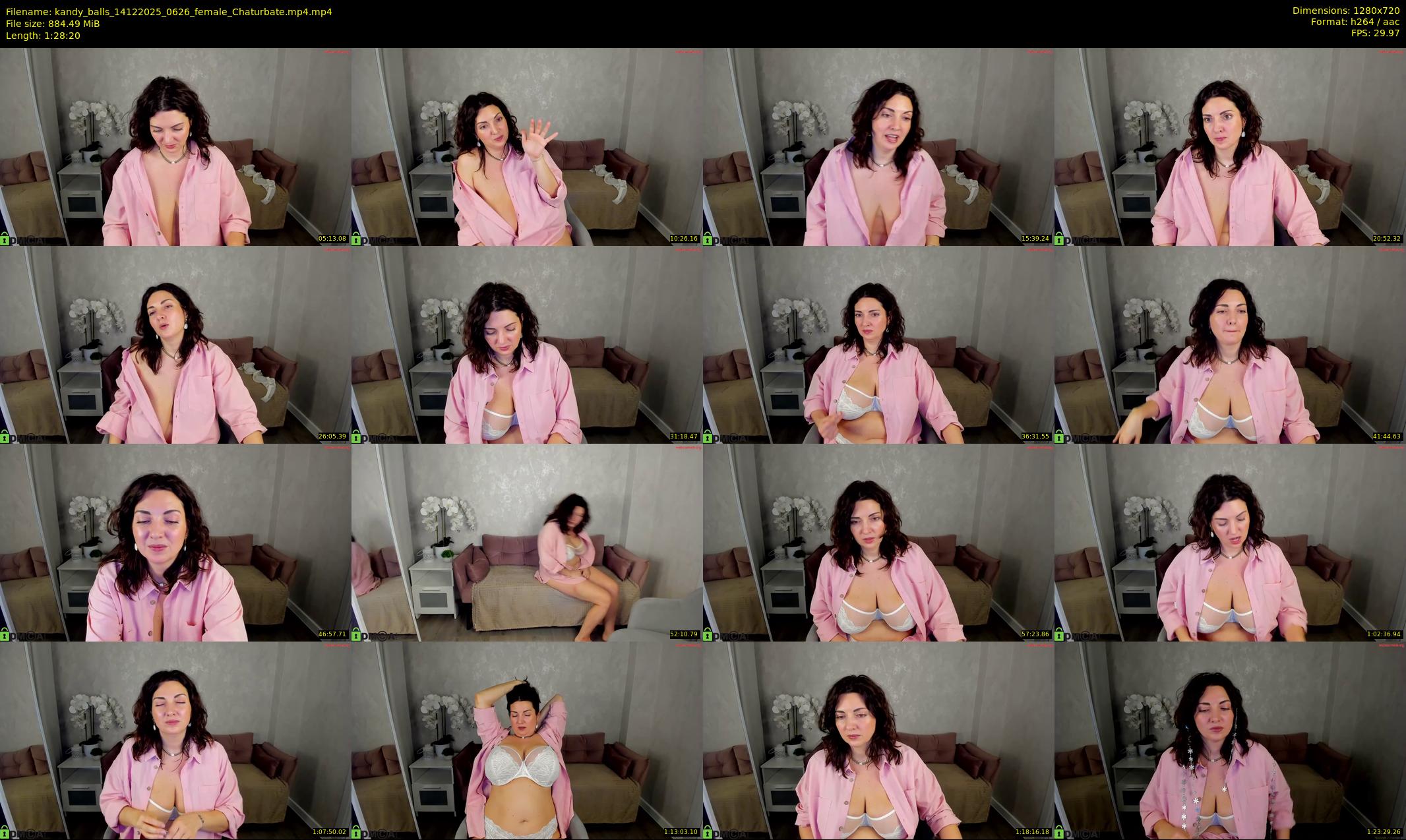 kandy_balls — 89 minute Chaturbate female cam show recording, 720p, Dec 14, 2025