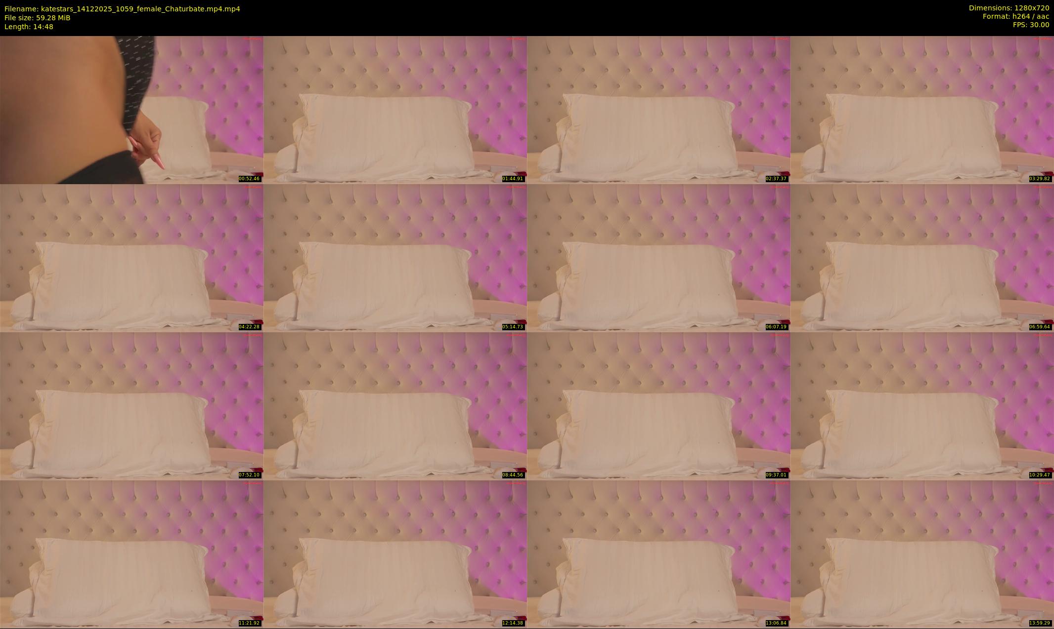 katestars — 15 minute Chaturbate female cam show recording, 720p, Dec 14, 2025
