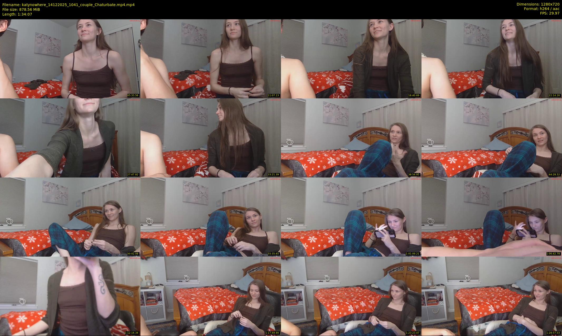 katynowhere — 95 minute Chaturbate female cam show recording, 720p, Dec 14, 2025