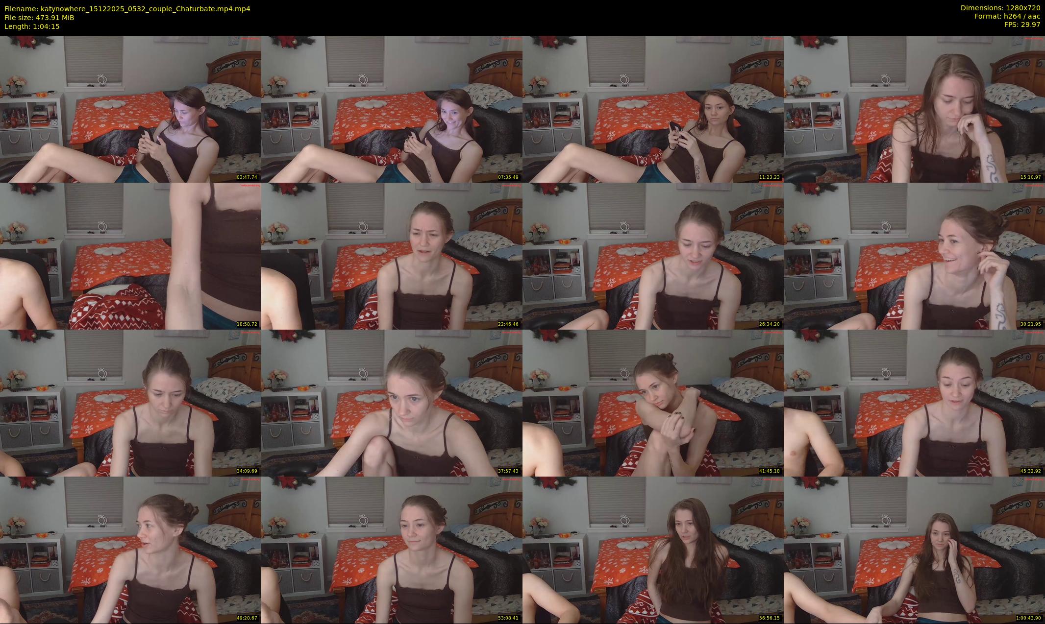 katynowhere — 65 minute Chaturbate female cam show recording, 720p, Dec 15, 2025