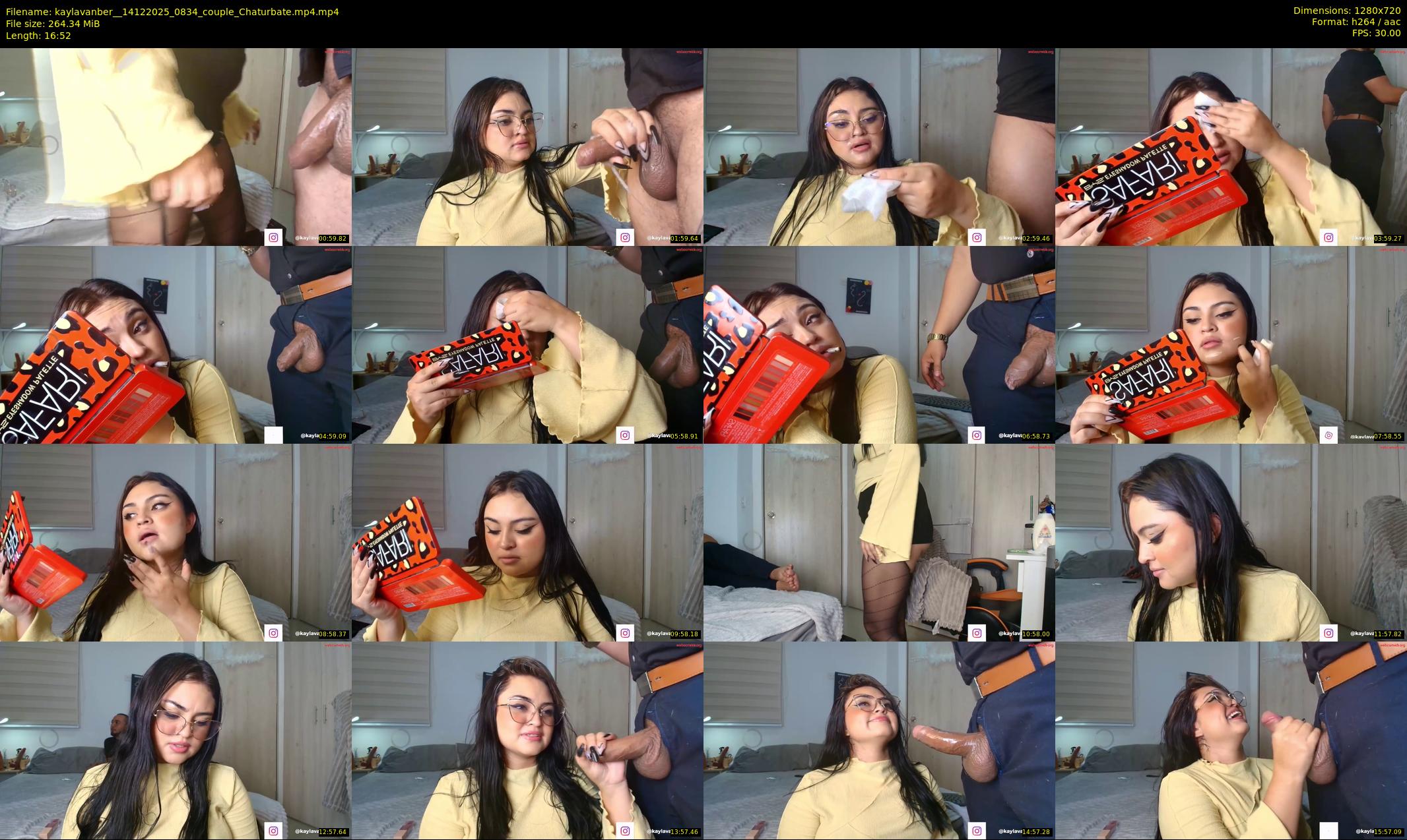 kaylavanber_ — 17 minute Chaturbate couple cam show recording, 720p, Dec 14, 2025