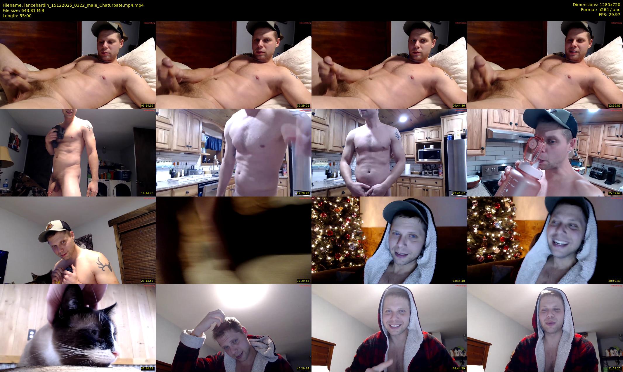 lancehardin — 55 minute Chaturbate male cam show recording, 720p, Dec 15, 2025