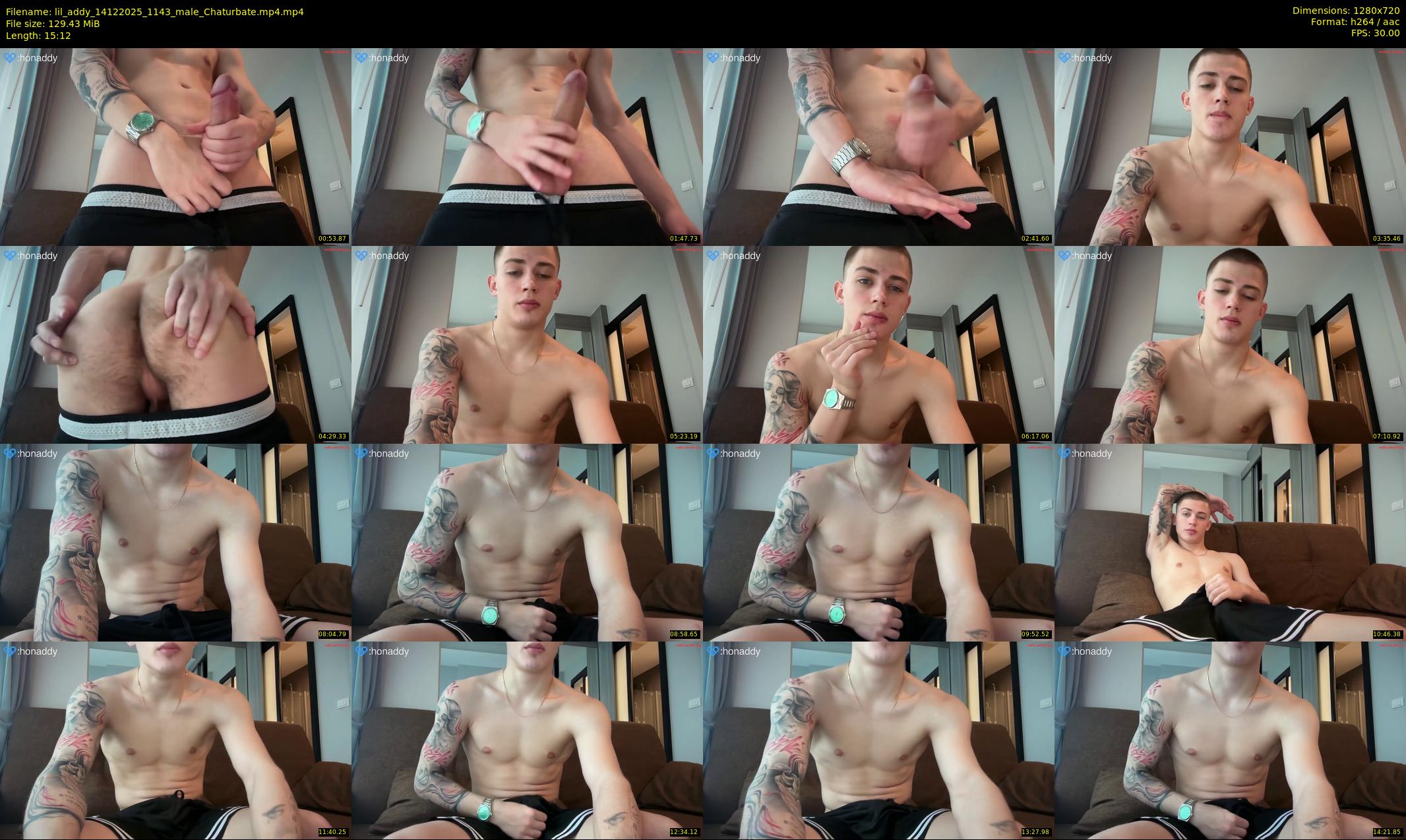 lil_addy — 16 minute Chaturbate male cam show recording, 720p, Dec 14, 2025
