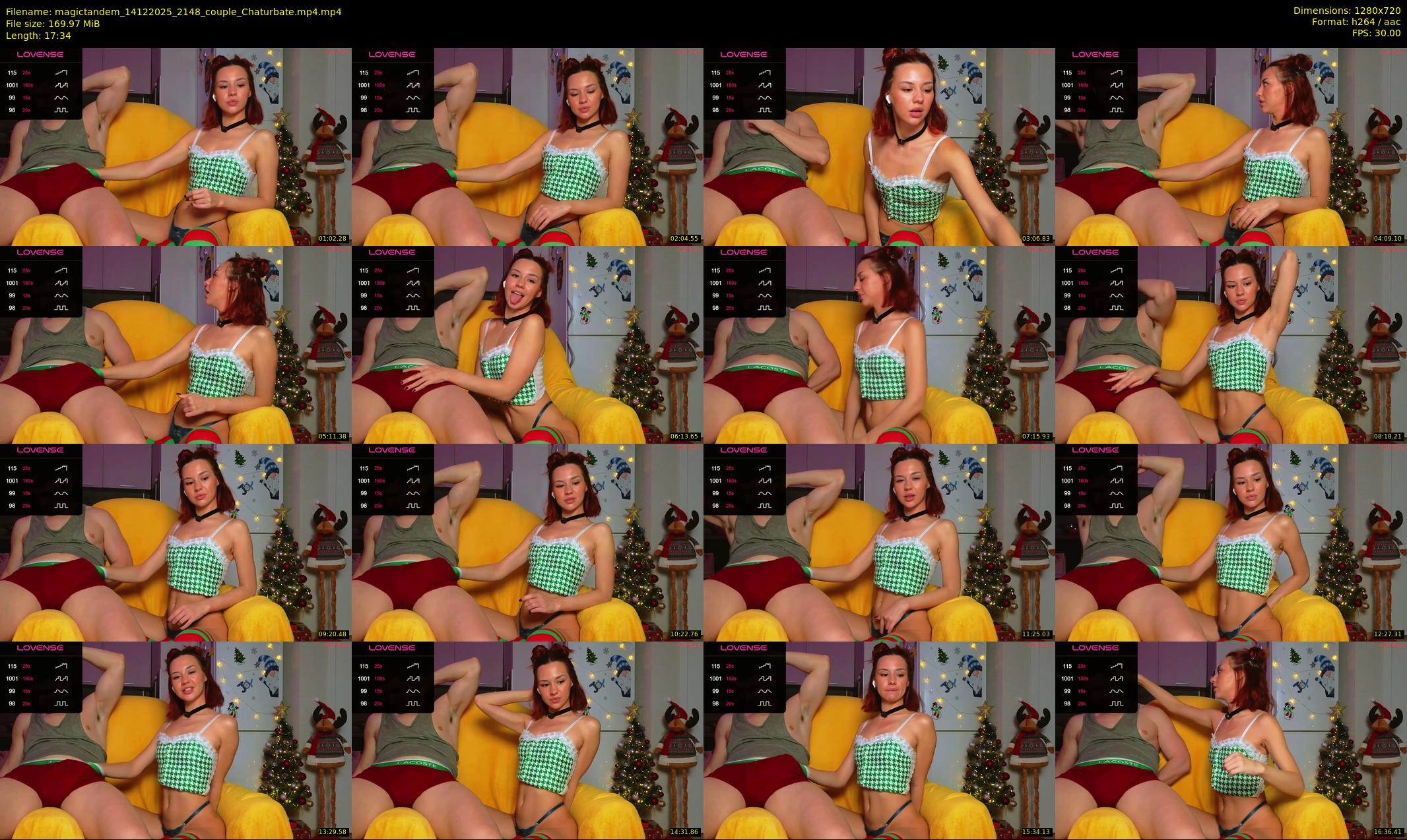 magictandem — 18 minute Chaturbate couple cam show recording, 720p, Dec 14, 2025