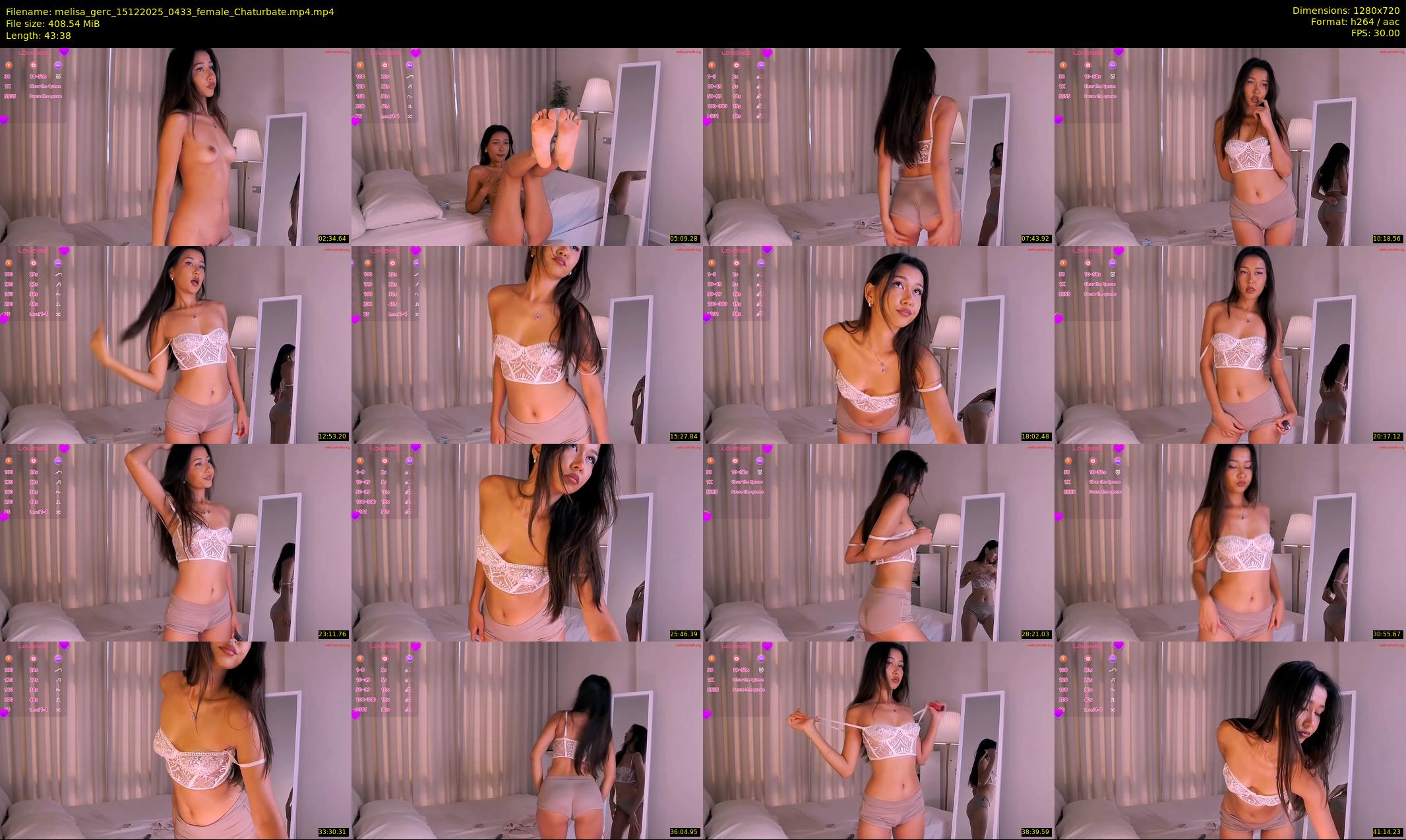 melisa_gerc — 44 minute Chaturbate female cam show recording, 720p, Dec 15, 2025