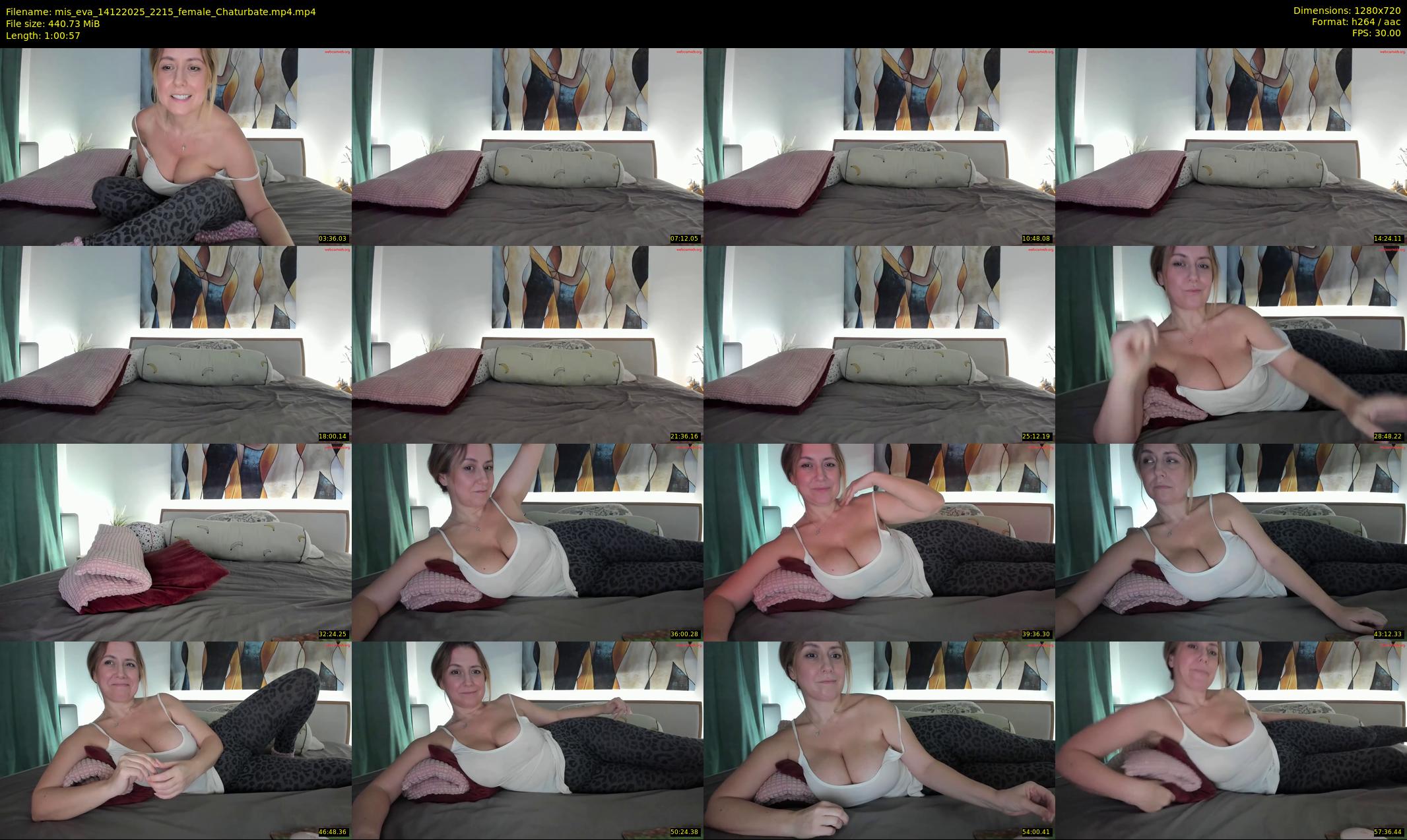 mis_eva — 61 minute Chaturbate female cam show recording, 720p, Dec 14, 2025