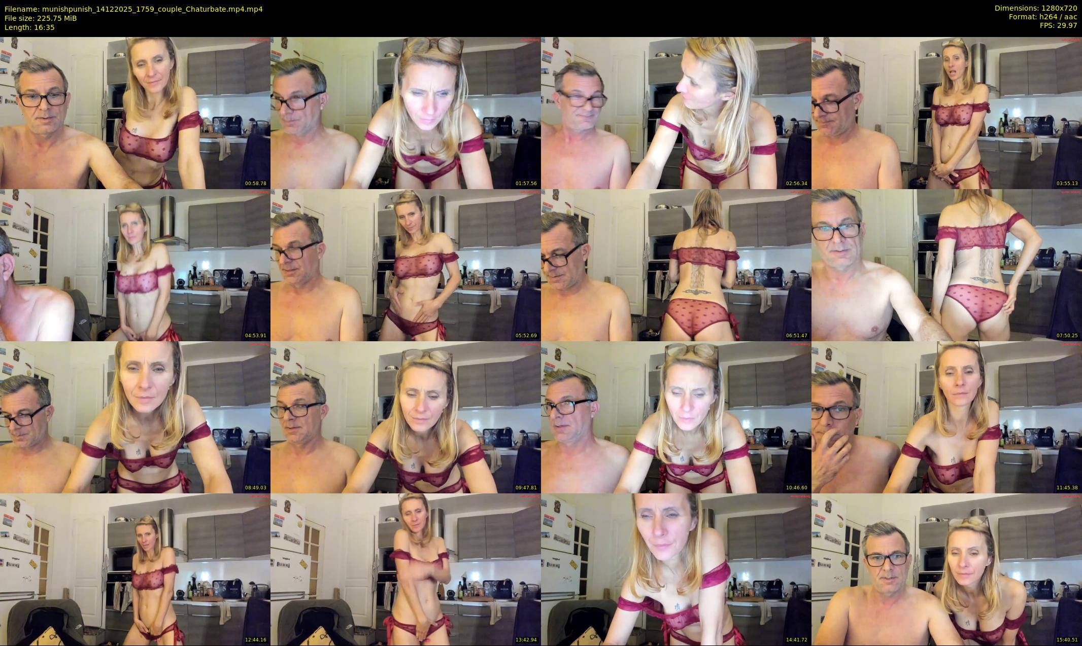 munishpunish — 17 minute Chaturbate couple cam show recording, 720p, Dec 14, 2025