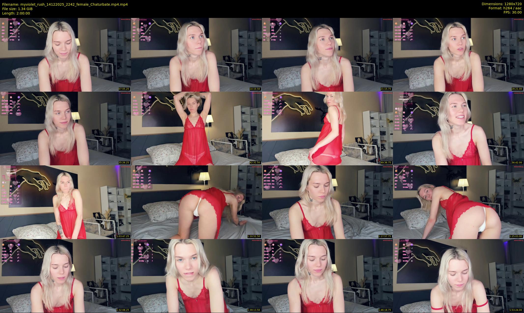 myviolet_rush — 120 minute Chaturbate female cam show recording, 720p, Dec 14, 2025
