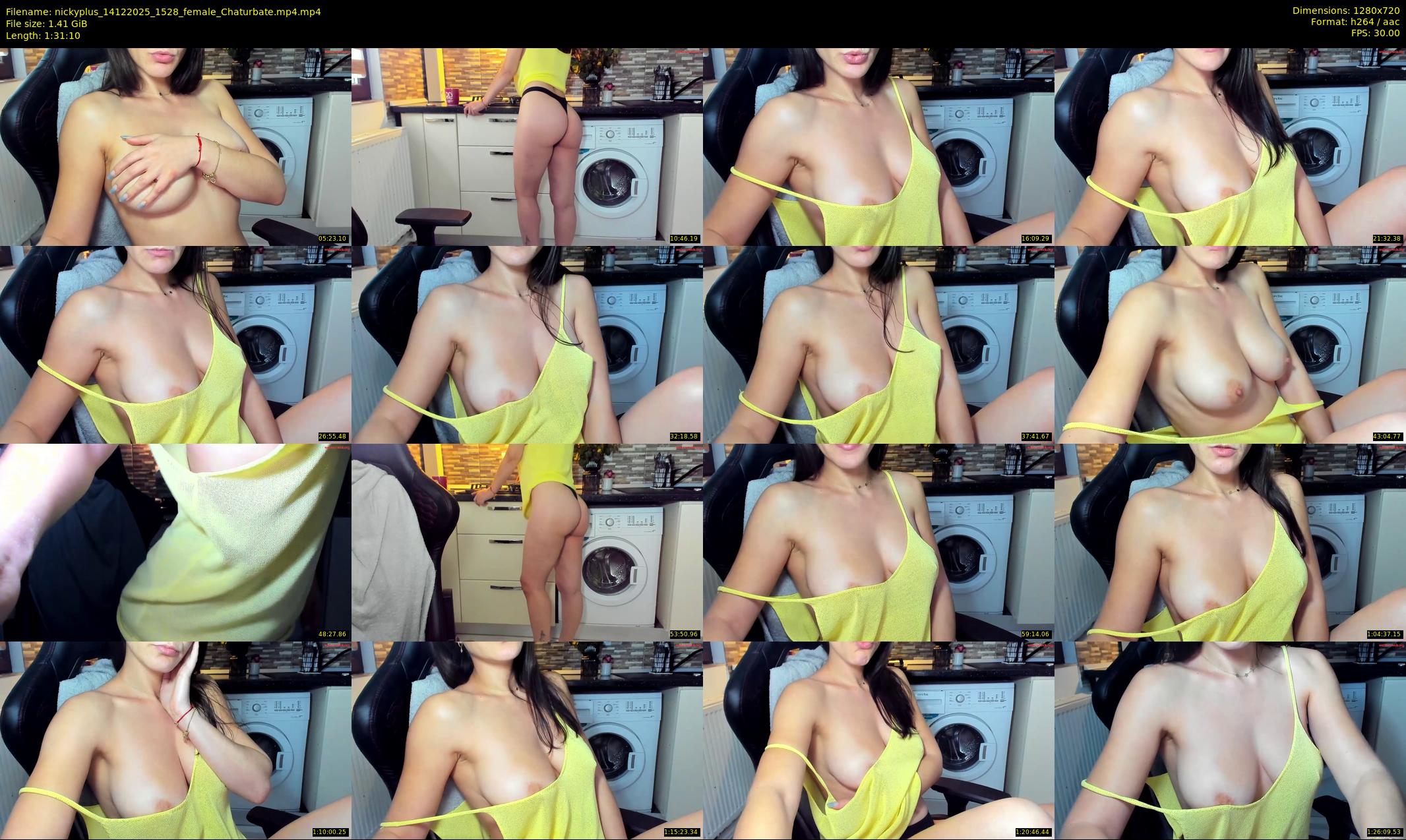 nickyplus — 92 minute Chaturbate couple cam show recording, 720p, Dec 14, 2025