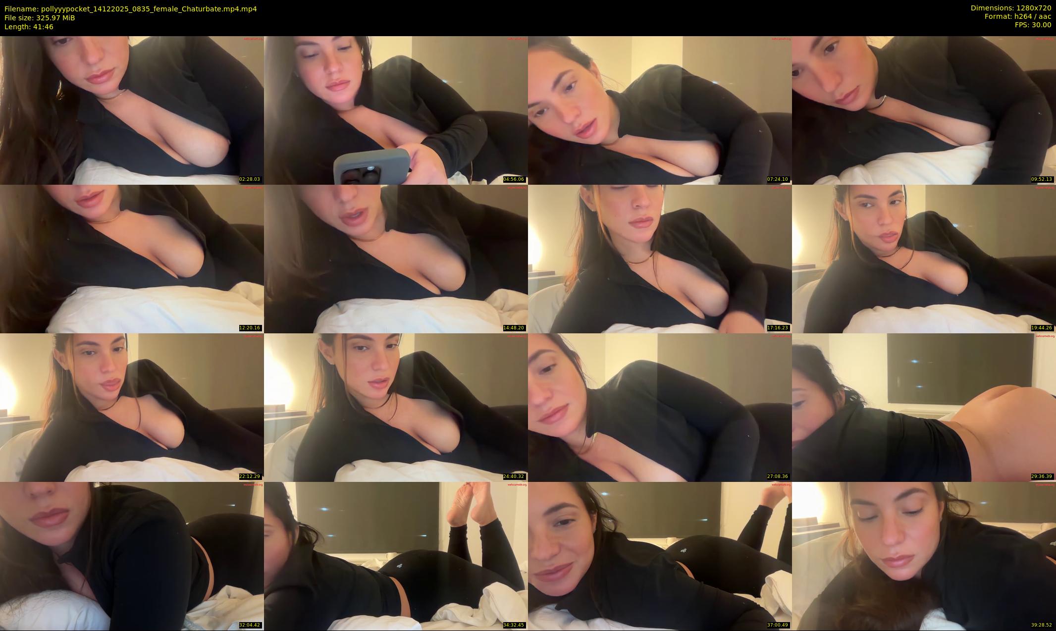 pollyyypocket — 42 minute Chaturbate female cam show recording, 720p, Dec 14, 2025