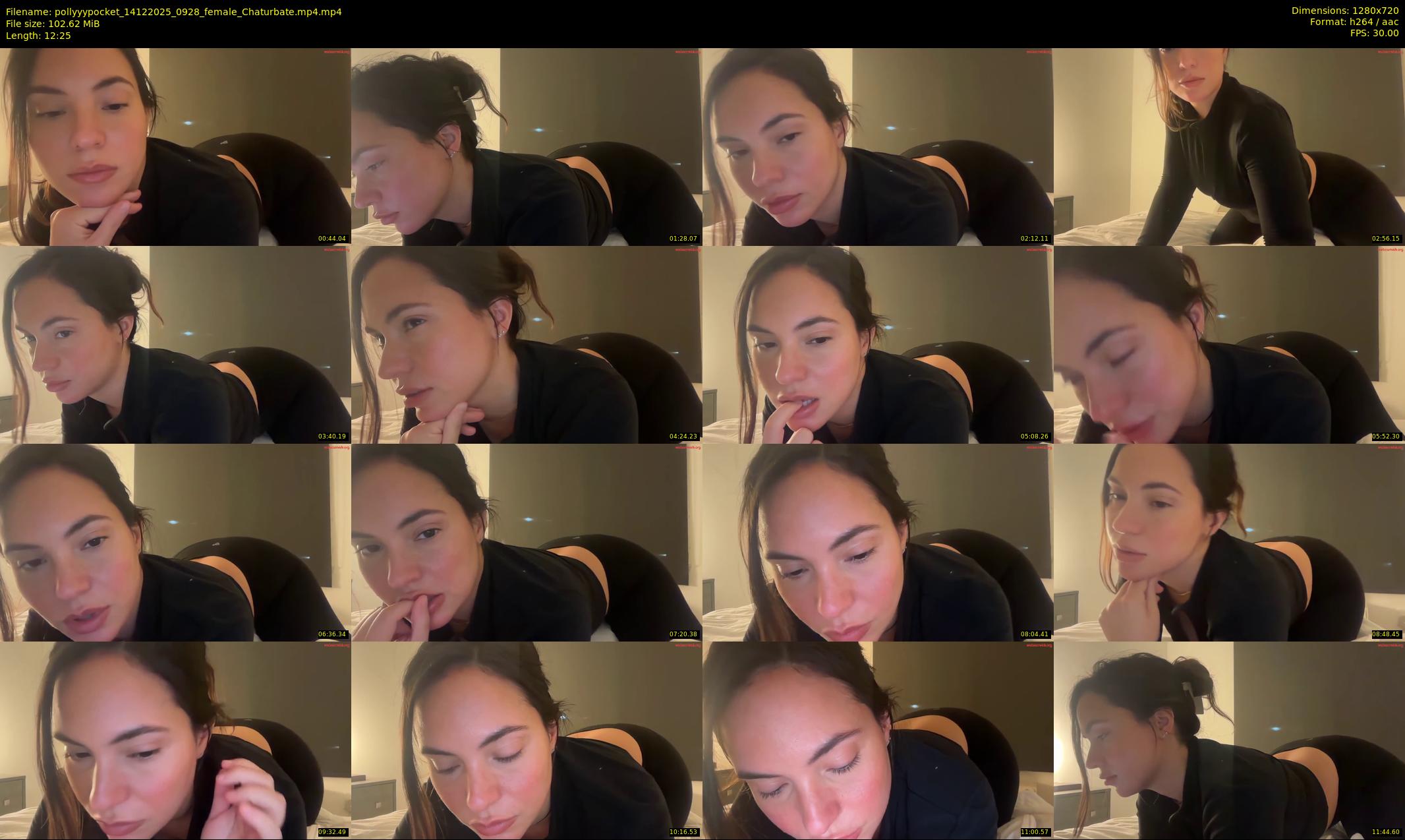 pollyyypocket — 13 minute Chaturbate female cam show recording, 720p, Dec 14, 2025