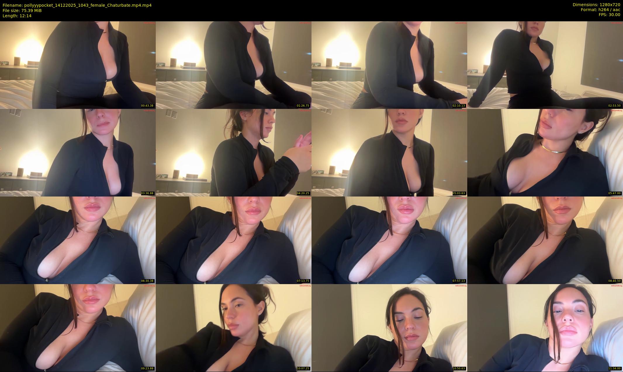 pollyyypocket — 13 minute Chaturbate female cam show recording, 720p, Dec 14, 2025