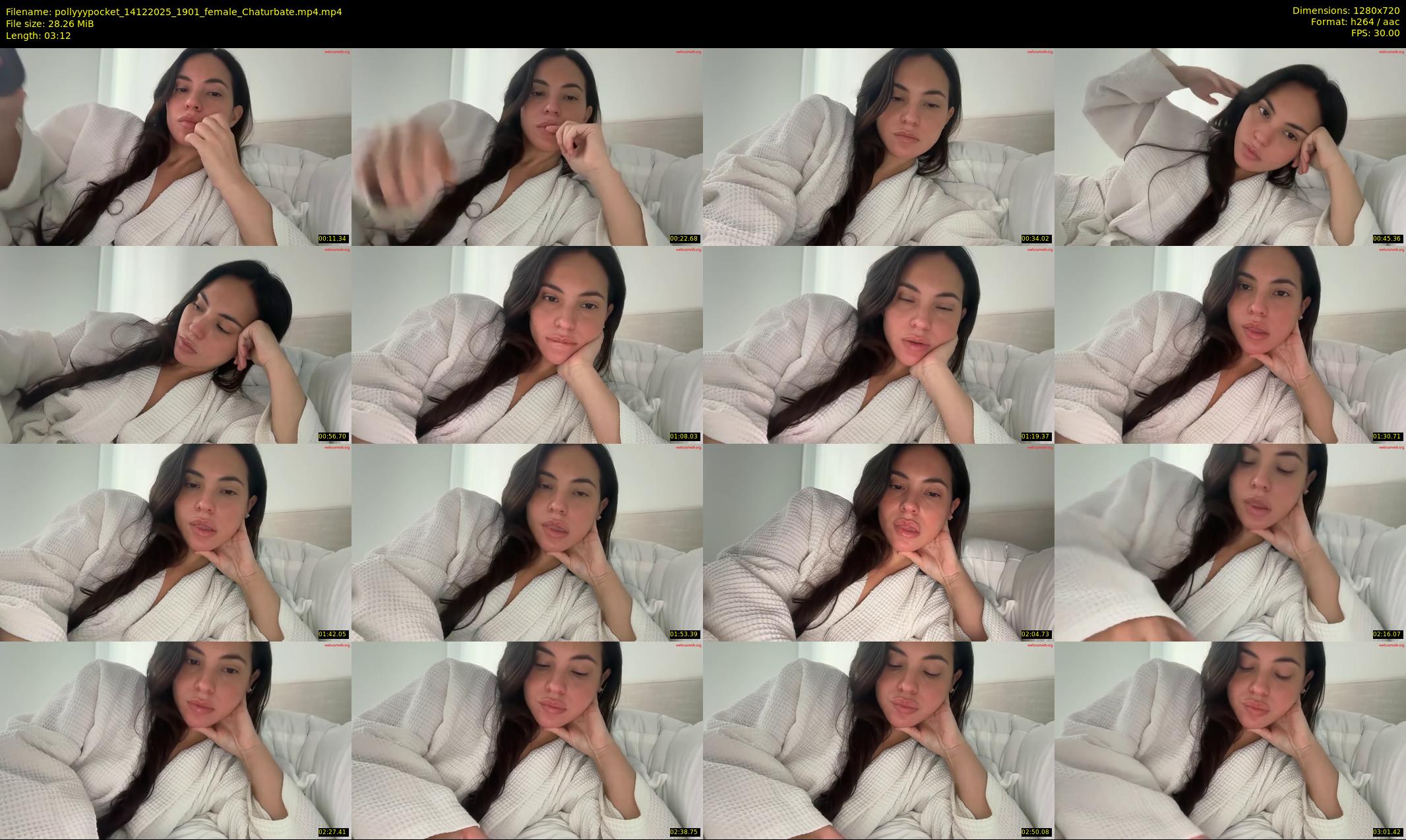 pollyyypocket — 4 minute Chaturbate female cam show recording, 720p, Dec 14, 2025