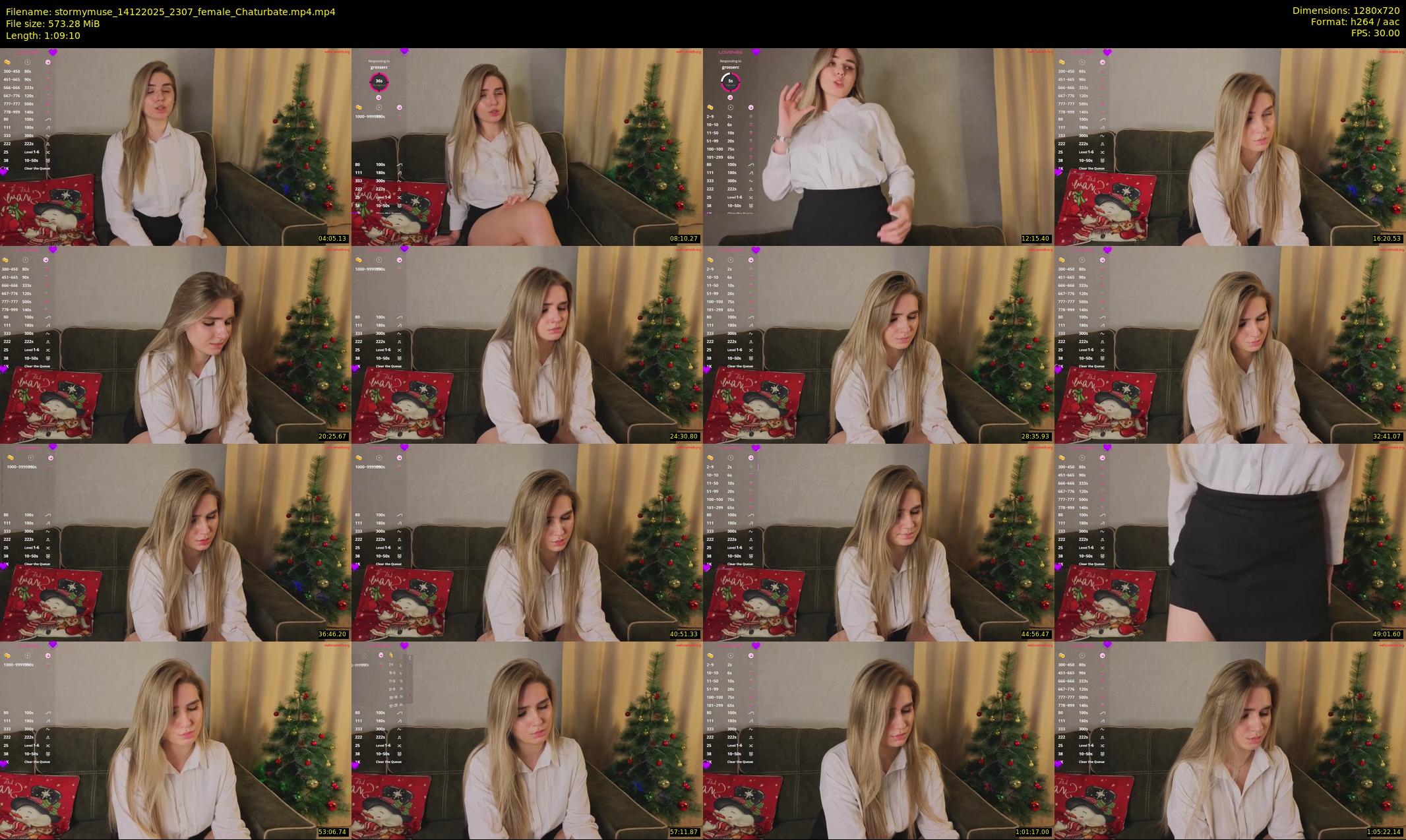 stormymuse — 70 minute Chaturbate female cam show recording, 720p, Dec 14, 2025