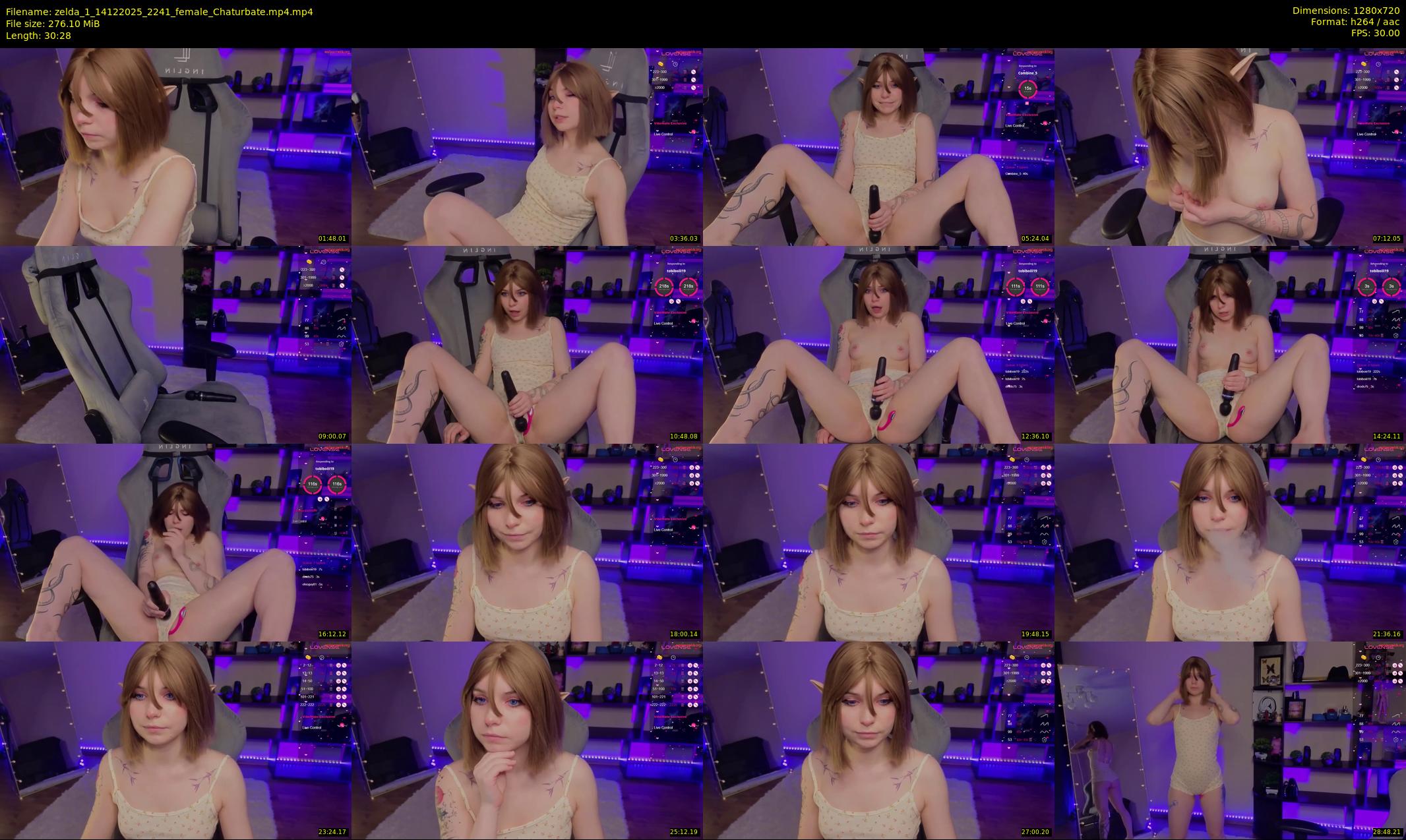 zelda_1 — 31 minute Chaturbate female cam show recording, 720p, Dec 14, 2025
