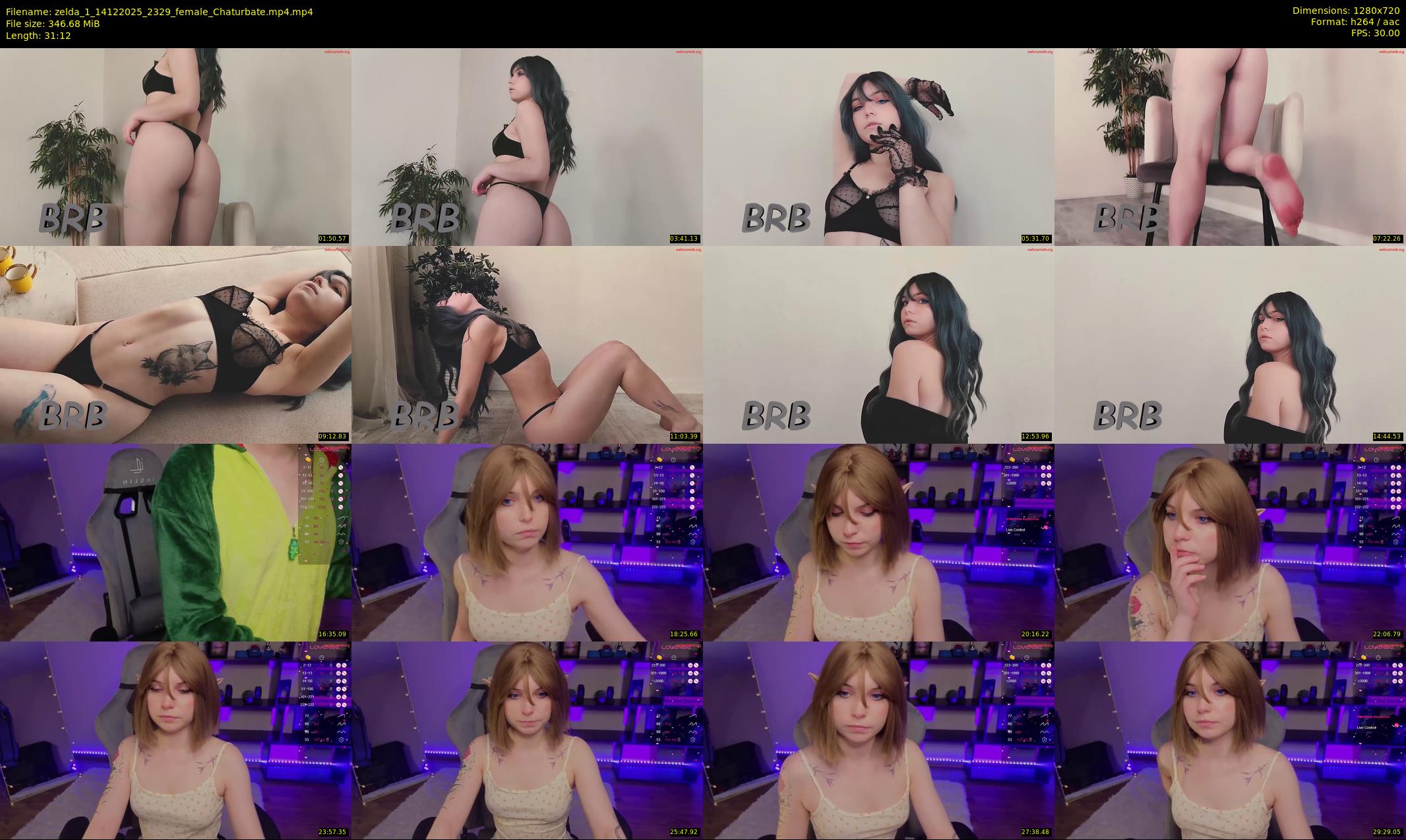 zelda_1 — 32 minute Chaturbate female cam show recording, 720p, Dec 14, 2025