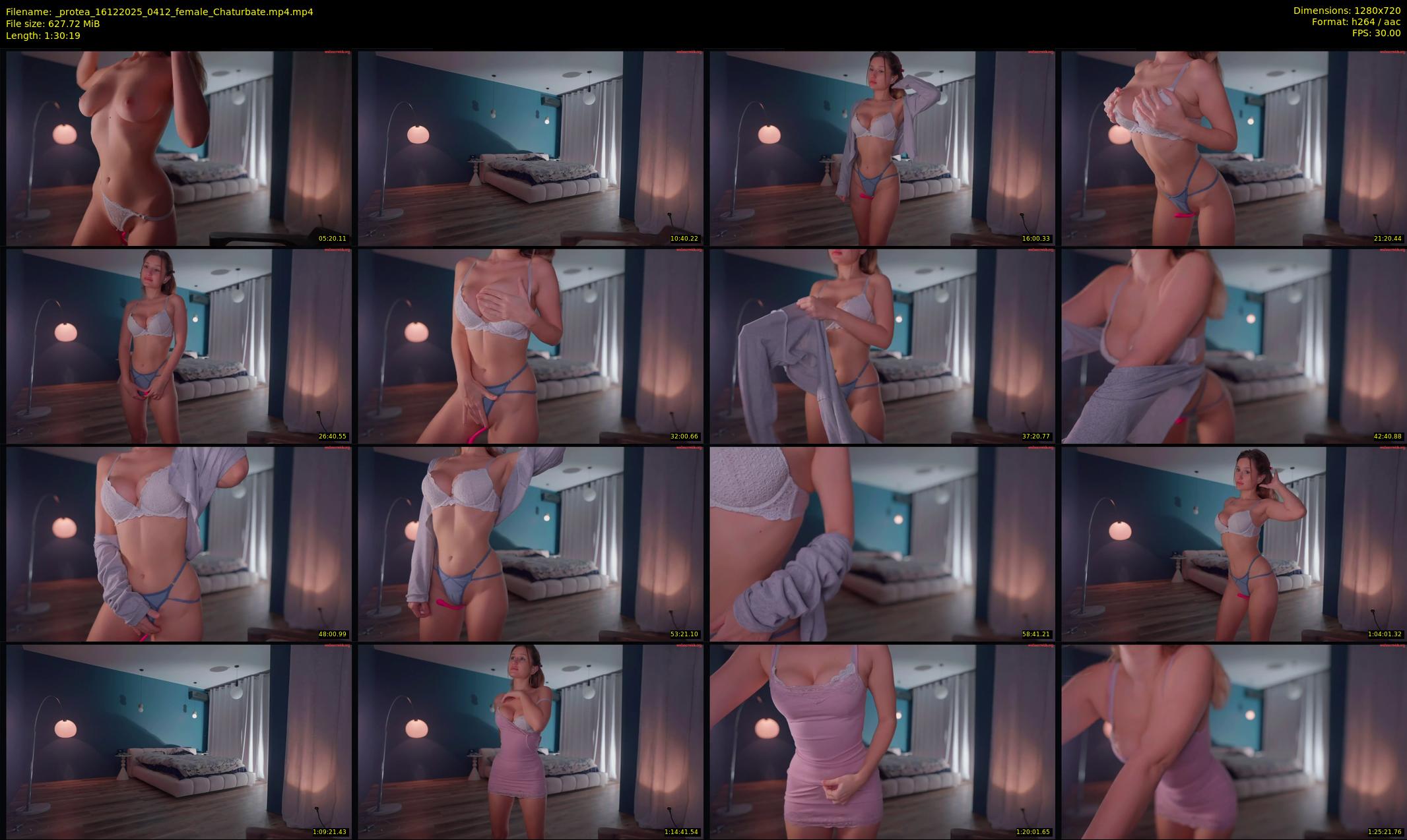 _protea — 91 minute Chaturbate female cam show recording, 720p, Dec 16, 2025