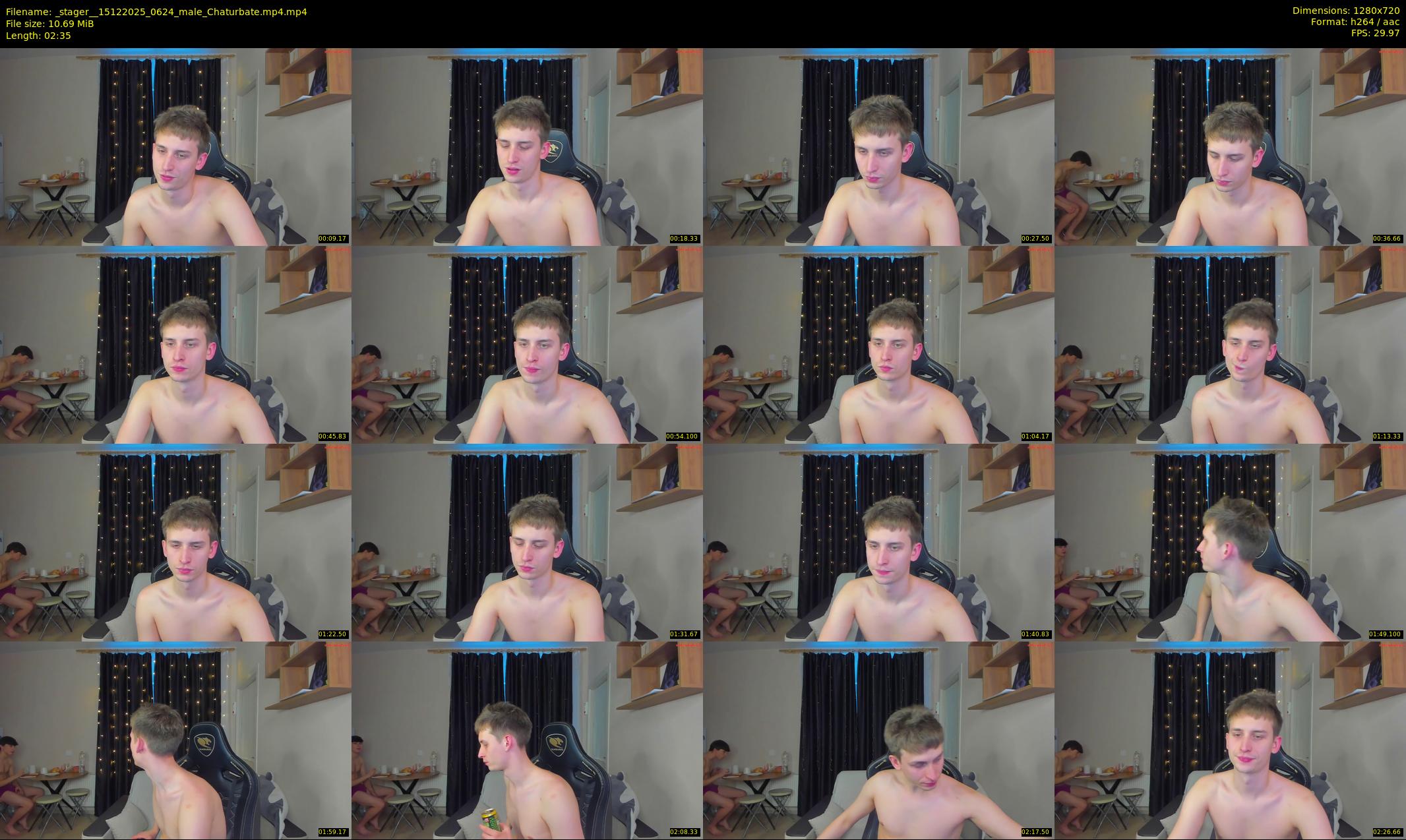 _stager_ — 3 minute Chaturbate male cam show recording, 720p, Dec 15, 2025