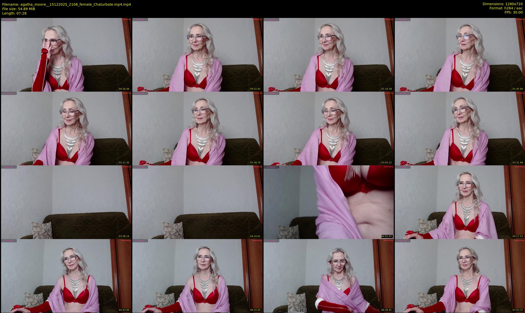 agatha_moore_ — 8 minute Chaturbate female cam show recording, 720p, Dec 15, 2025