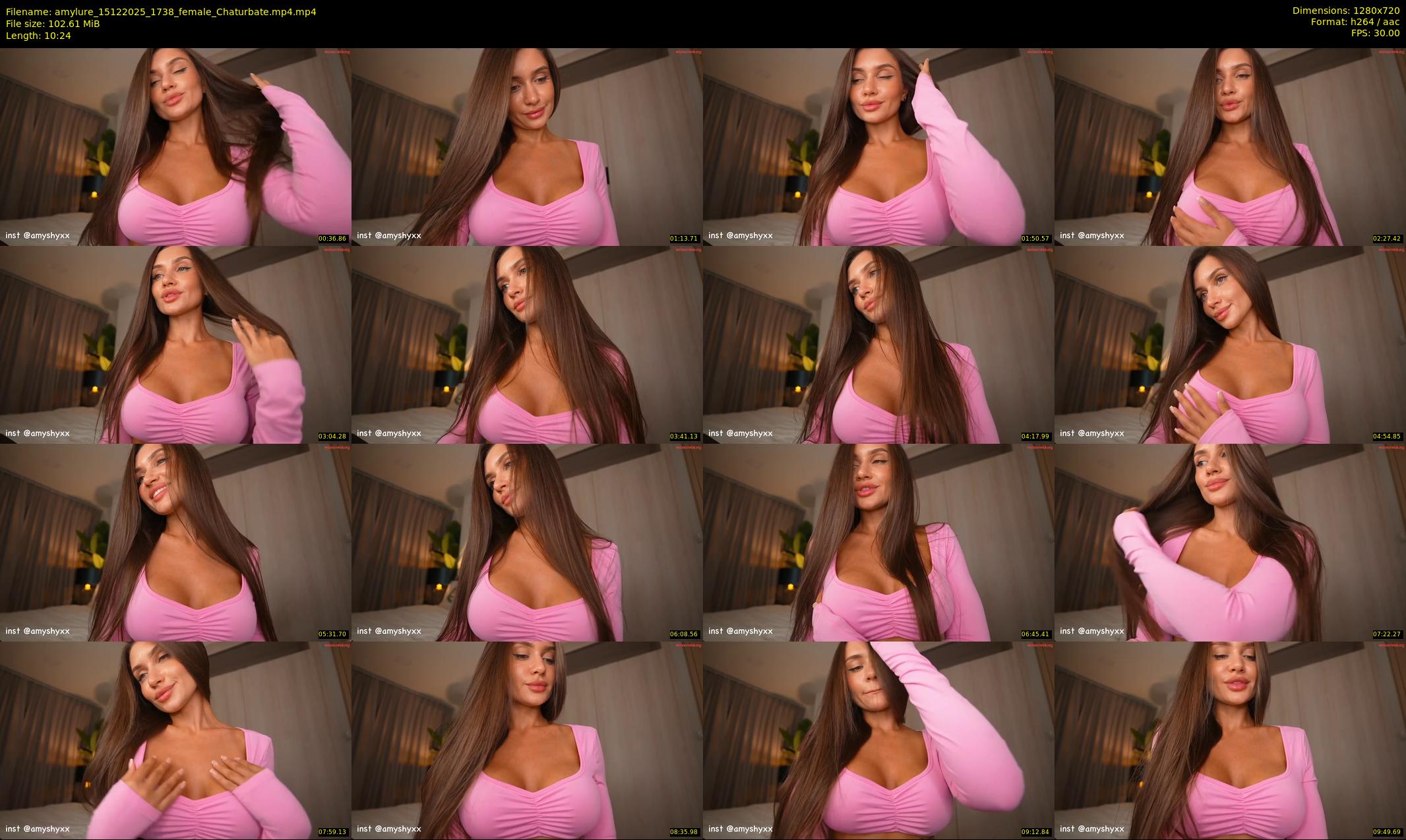 amylure — 11 minute Chaturbate female cam show recording, 720p, Dec 15, 2025