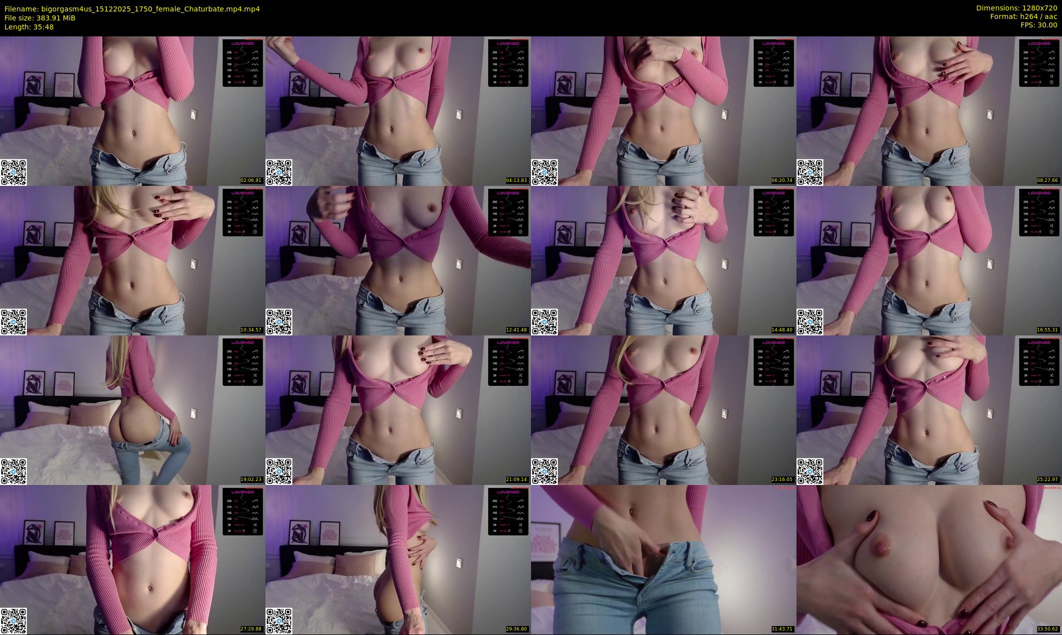 bigorgasm4us — 36 minute Chaturbate female cam show recording, 720p, Dec 15, 2025