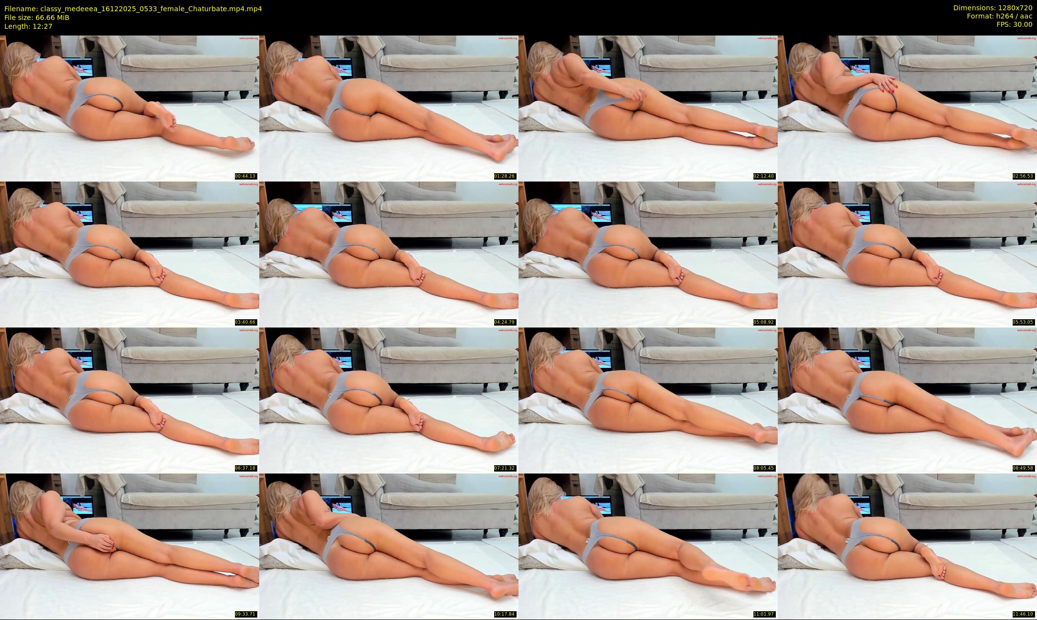 classy_medeeea — 13 minute Chaturbate female cam show recording, 720p, Dec 16, 2025