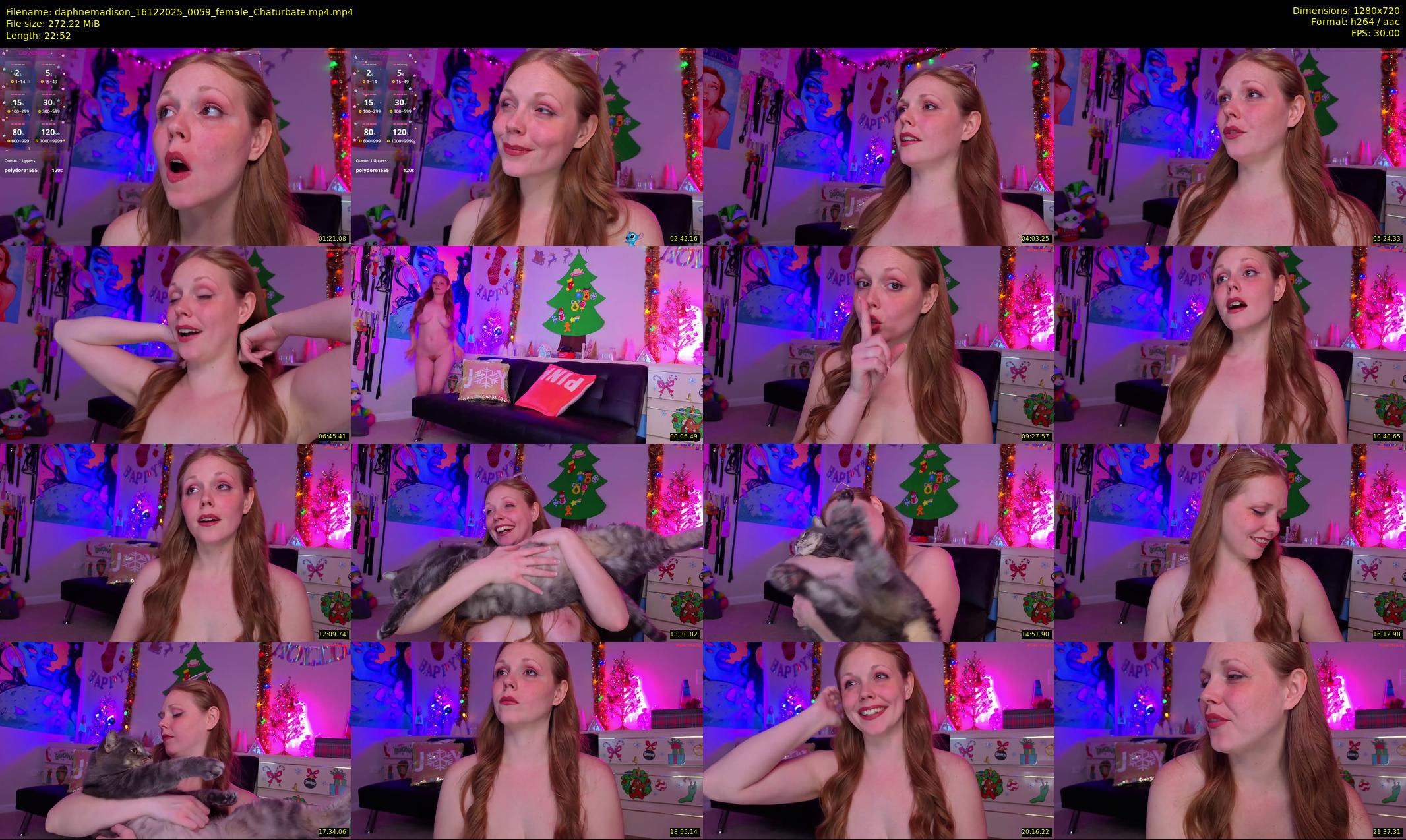 daphnemadison — 23 minute Chaturbate couple cam show recording, 720p, Dec 16, 2025