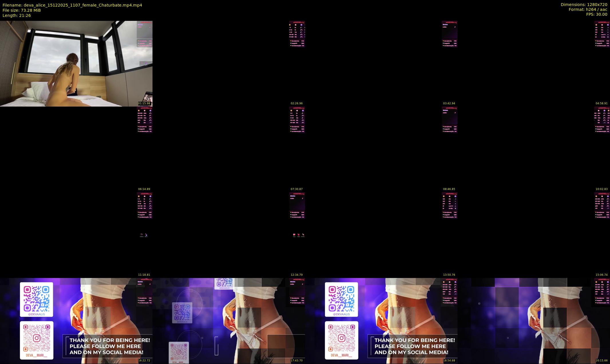 deva_alice — 22 minute Chaturbate female cam show recording, 720p, Dec 15, 2025