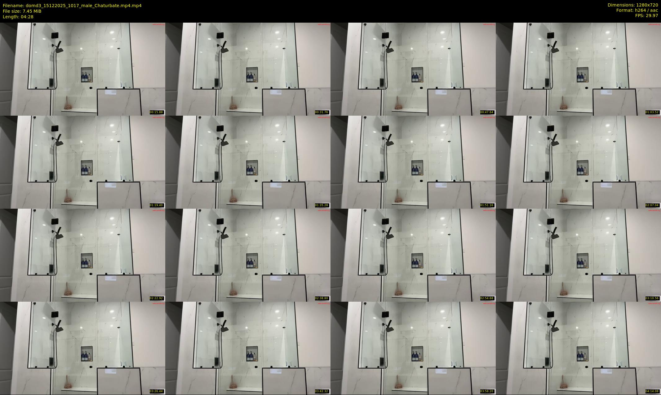 domd3 — 5 minute Chaturbate male cam show recording, 720p, Dec 15, 2025
